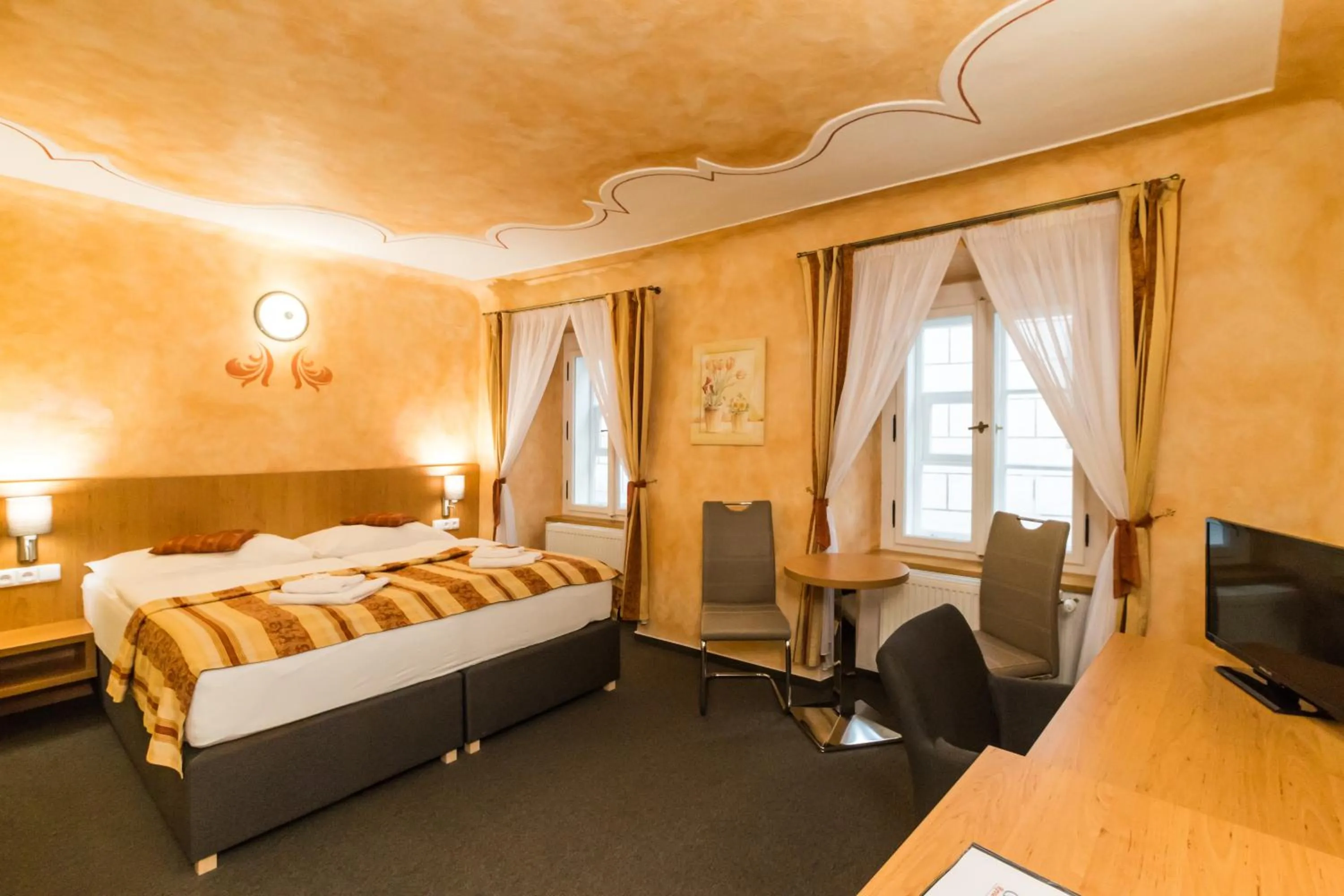 Bedroom, Bed in Pension Galko