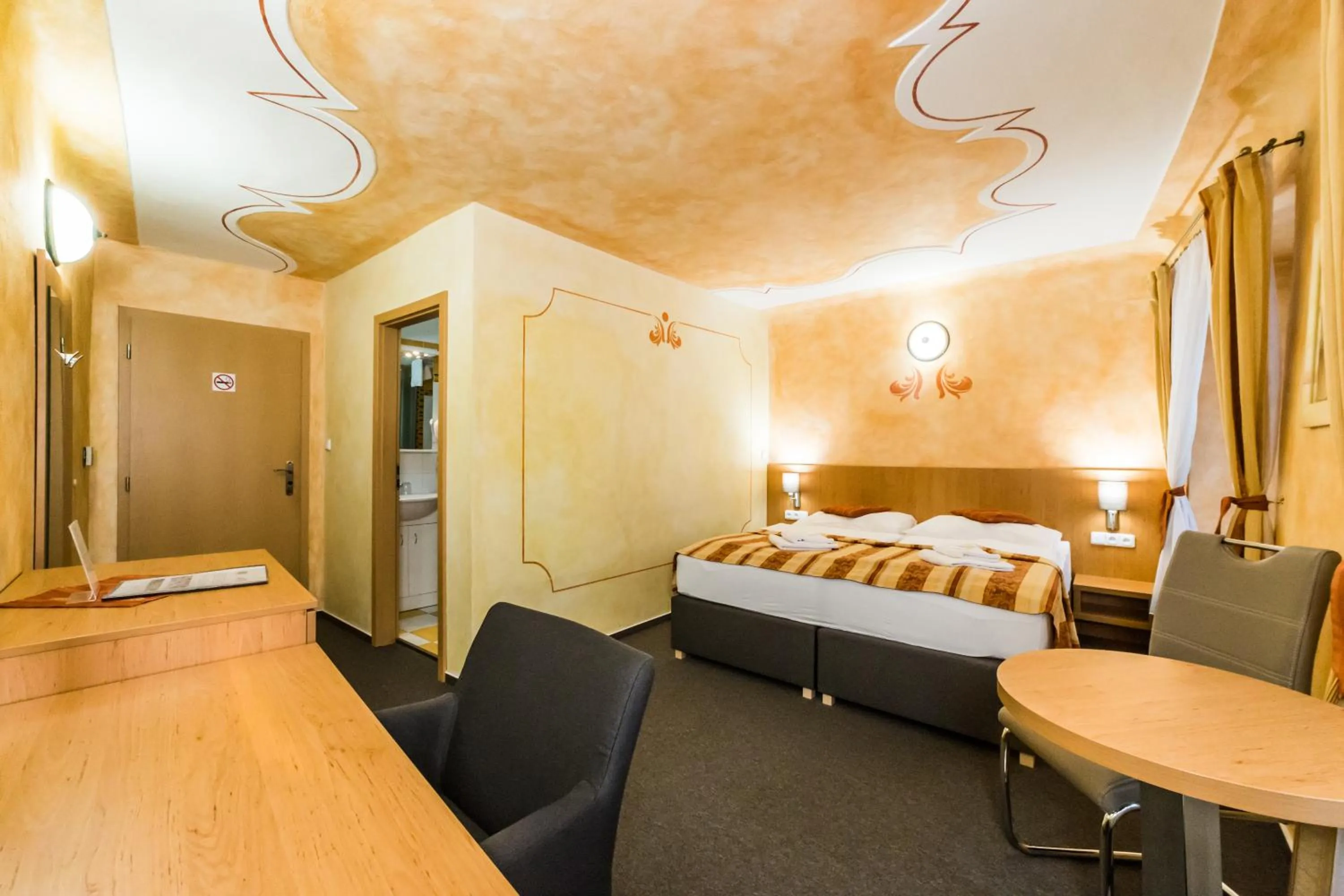 Living room, Bed in Pension Galko