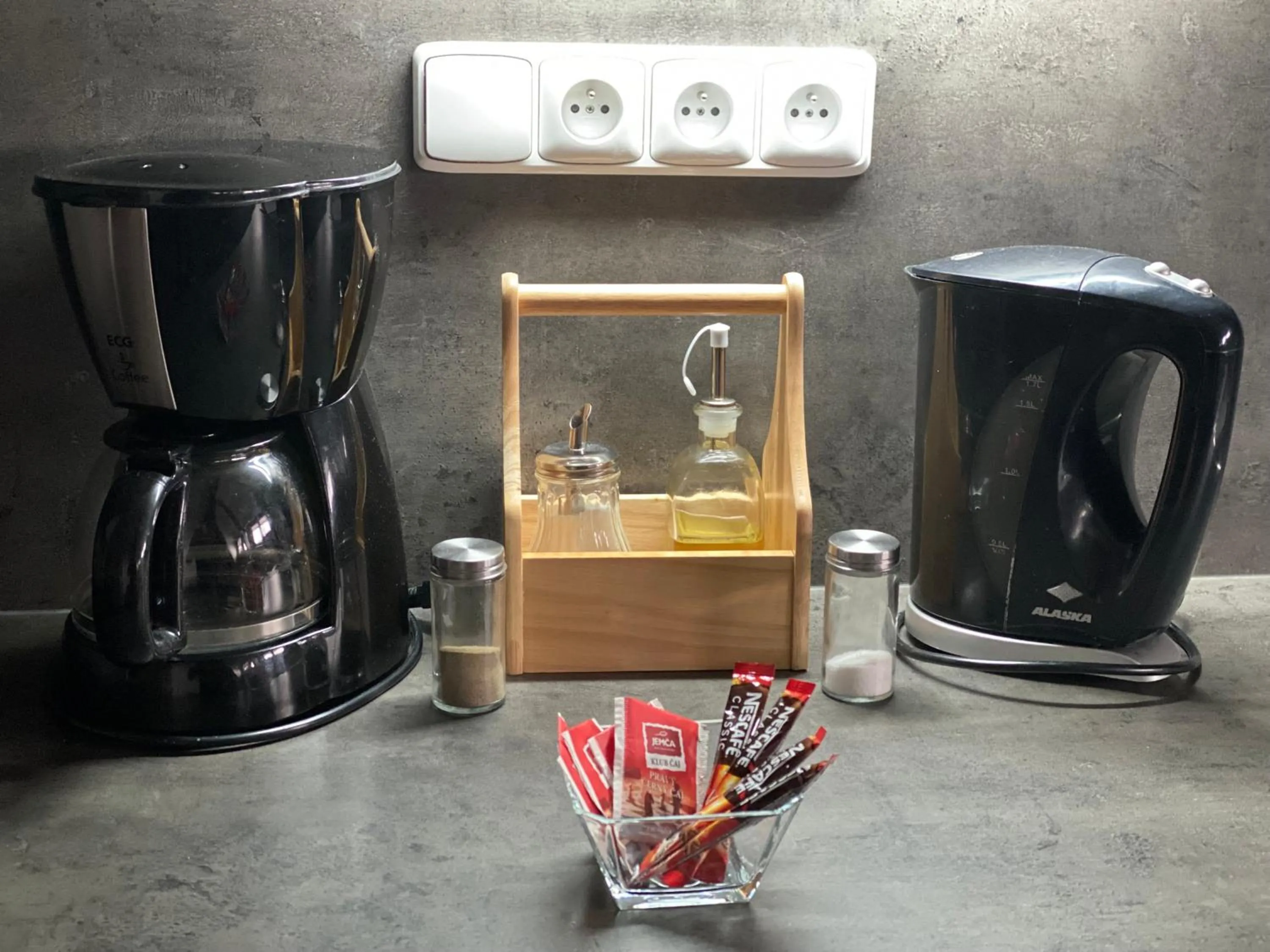 Coffee/tea facilities in Pension Galko