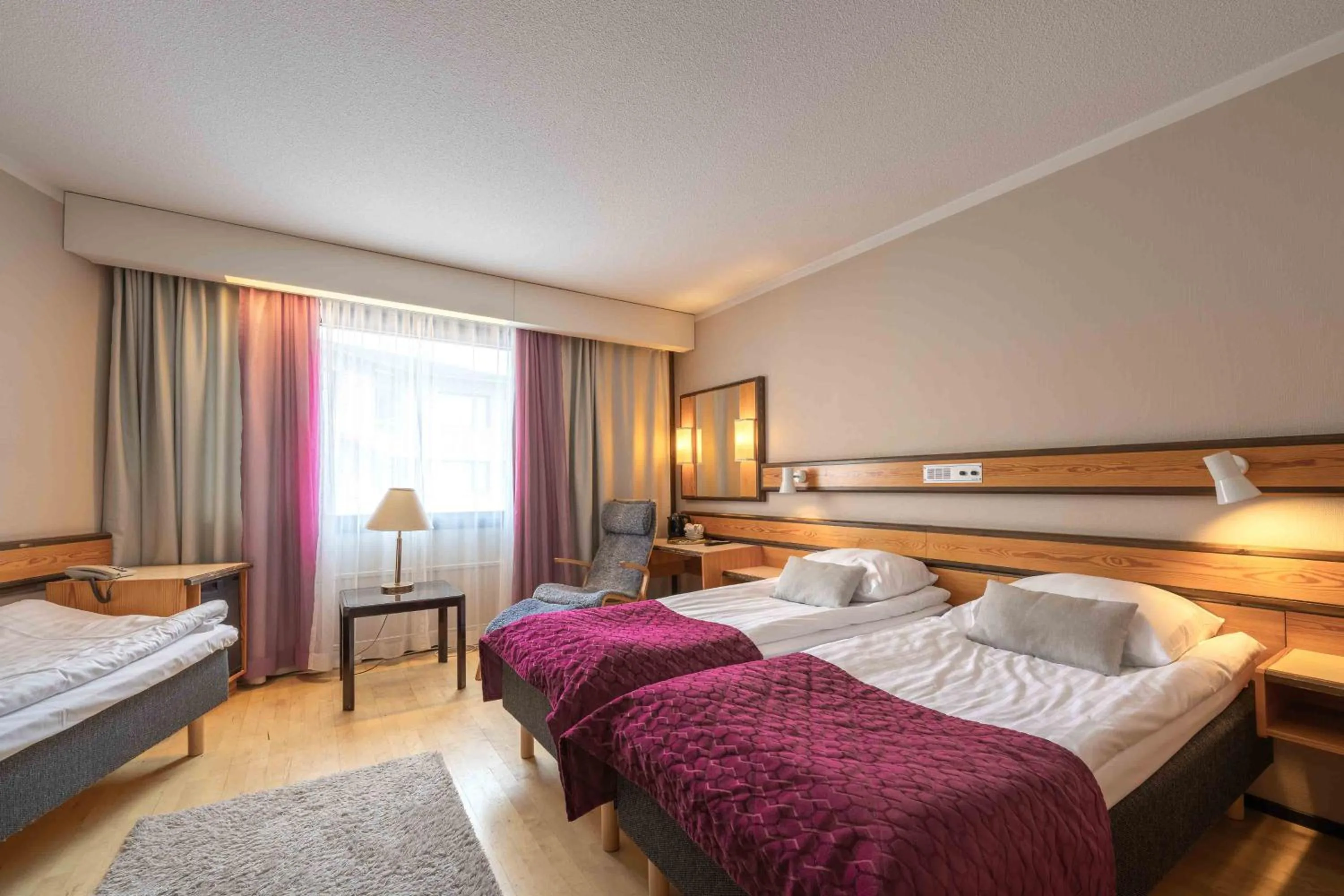 Bedroom, Bed in Hotel Ivalo