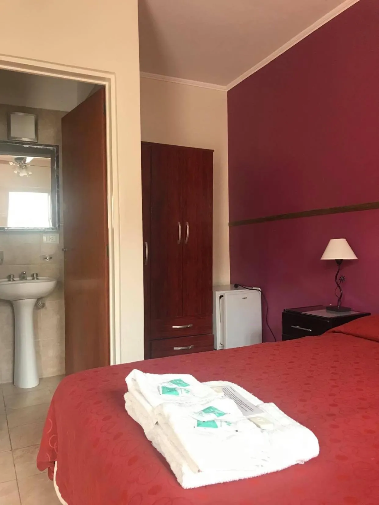 Bed in San Carlos Hotel