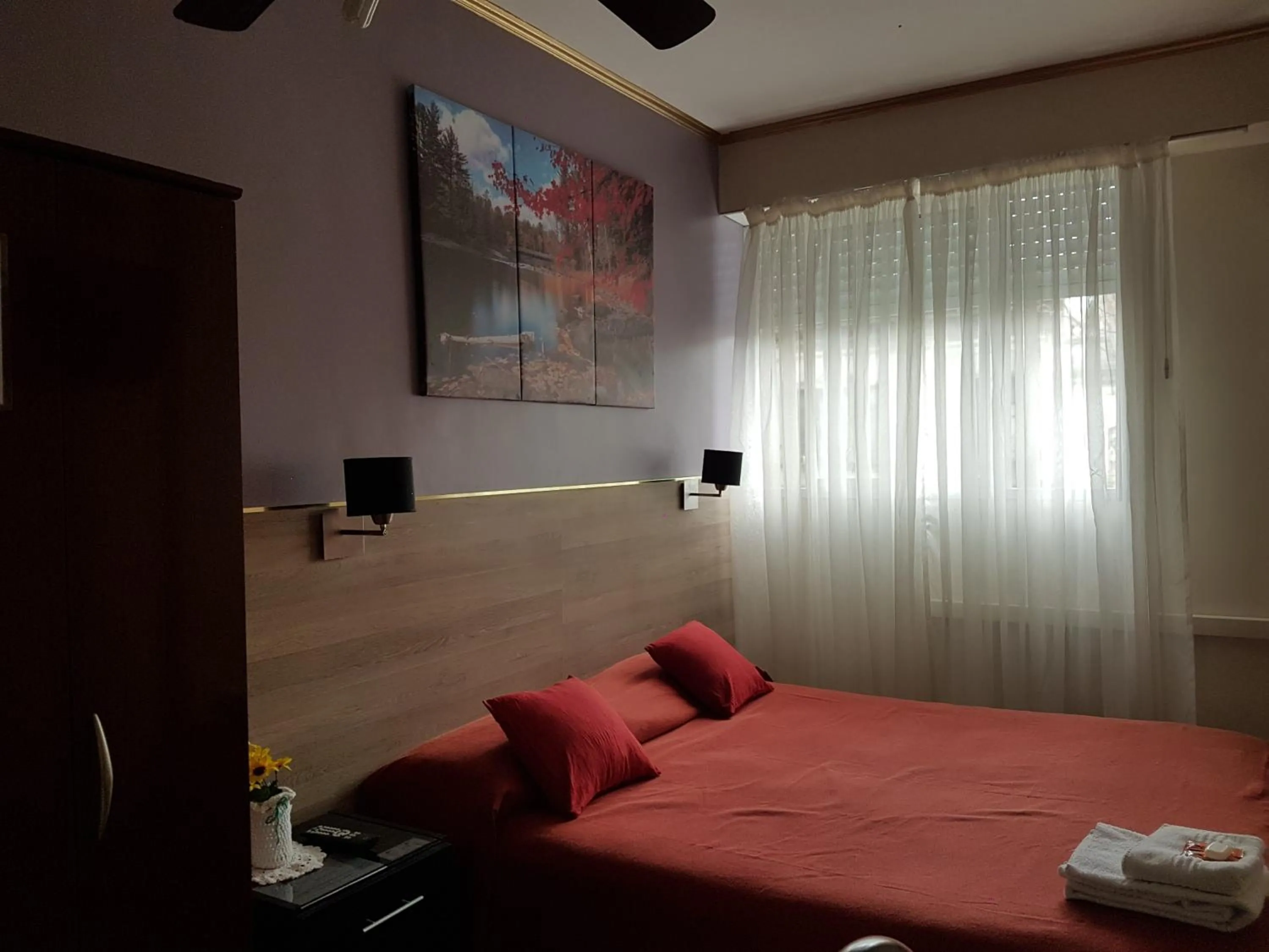 Bed in San Carlos Hotel