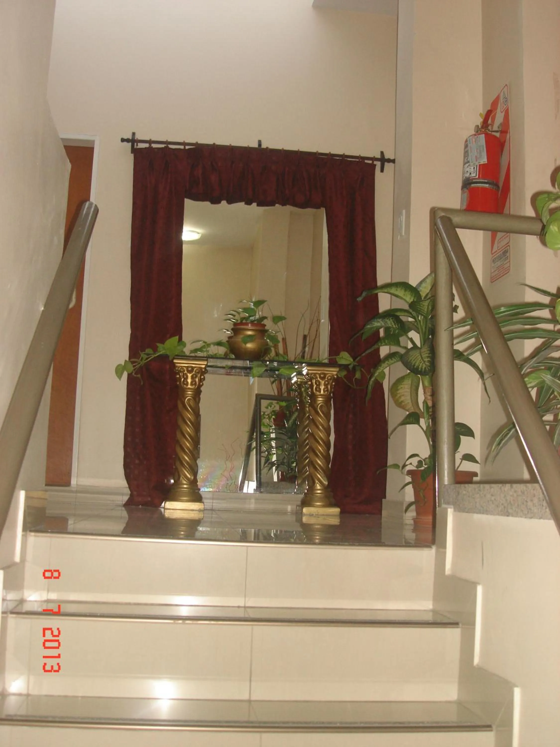 Decorative detail in San Carlos Hotel