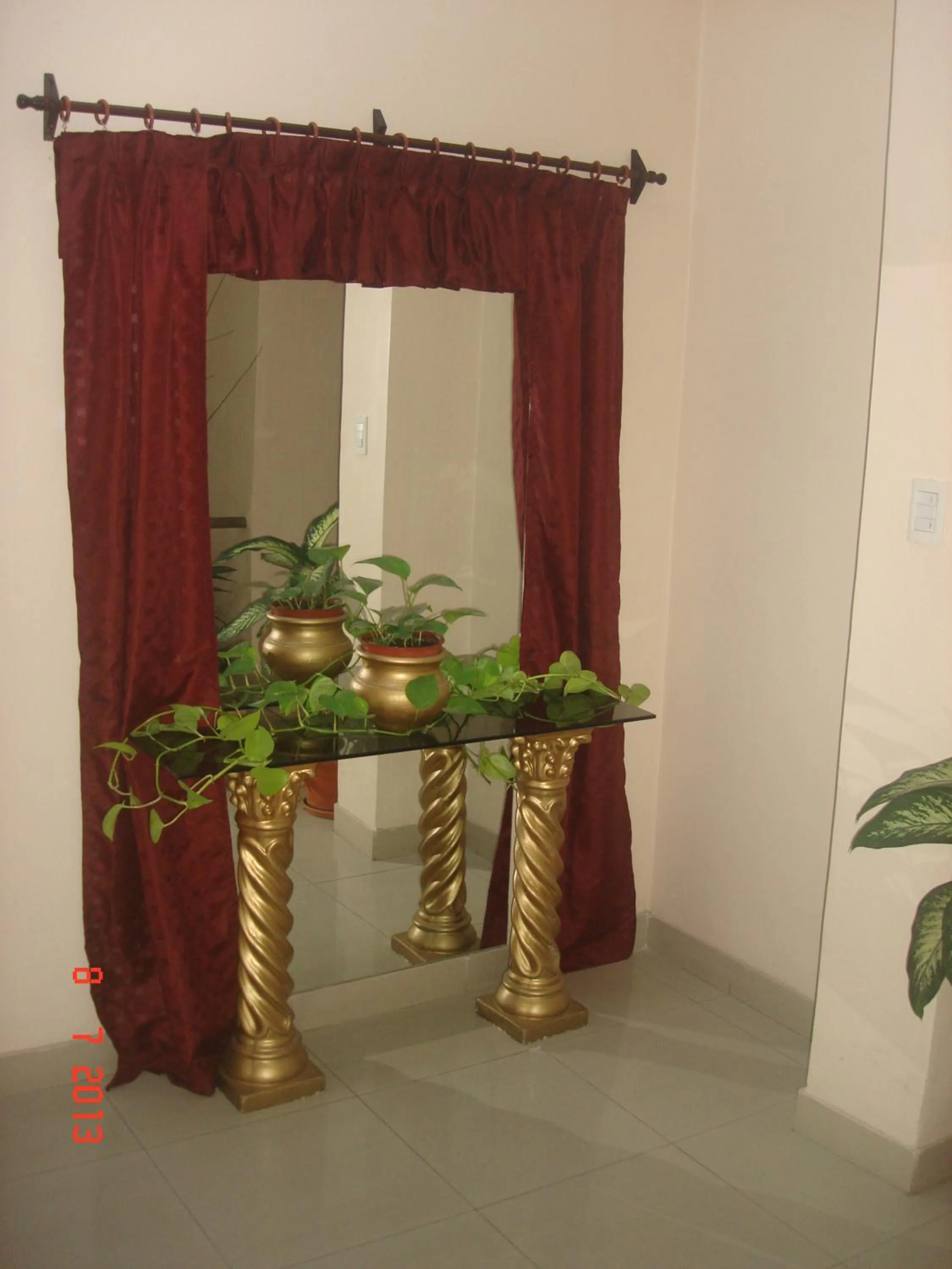 Decorative detail in San Carlos Hotel