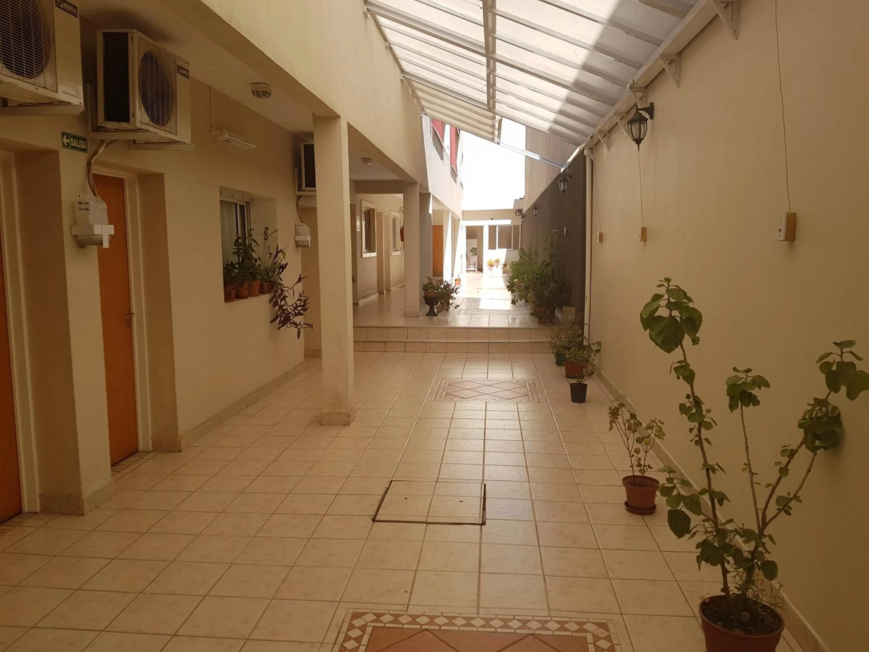 Facade/entrance in San Carlos Hotel