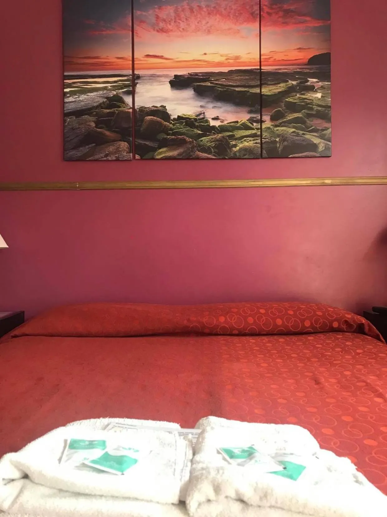 Bed in San Carlos Hotel