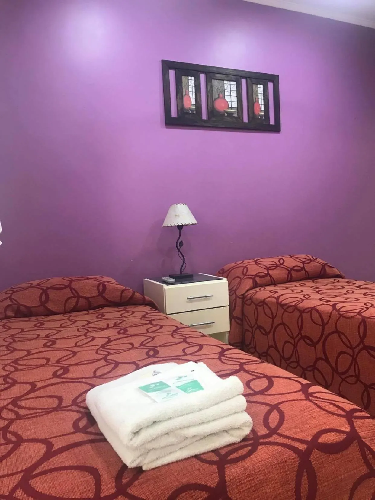 Bed in San Carlos Hotel