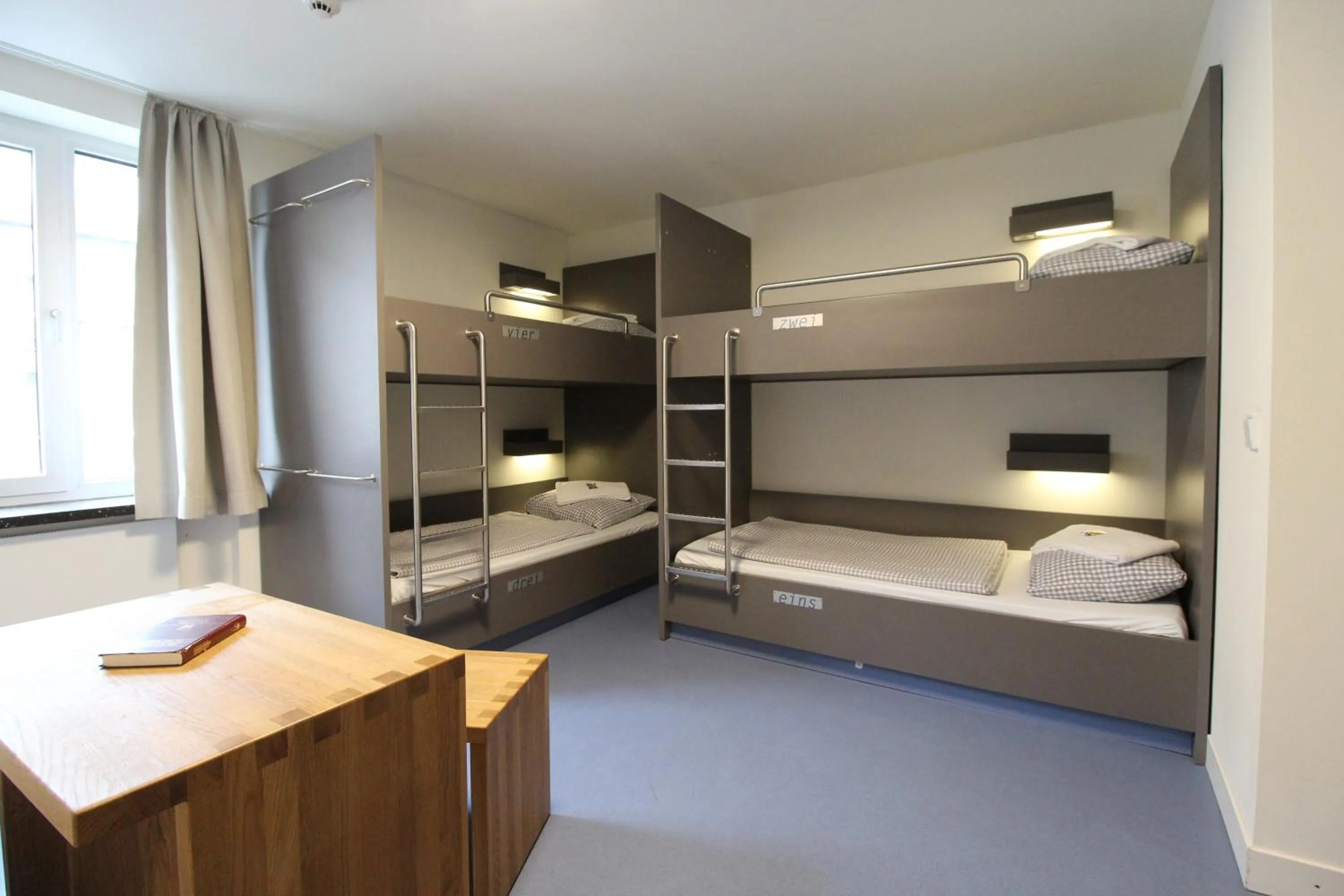 Photo of the whole room, Bed in CVJM Jugendhotel München