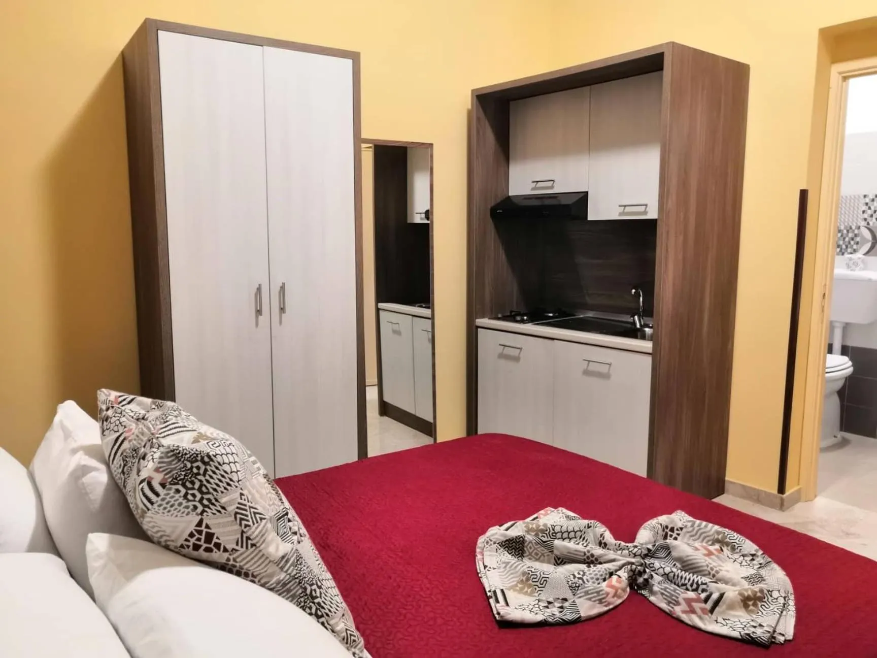 Bed in Fratelli Clemente Spa and Hotel