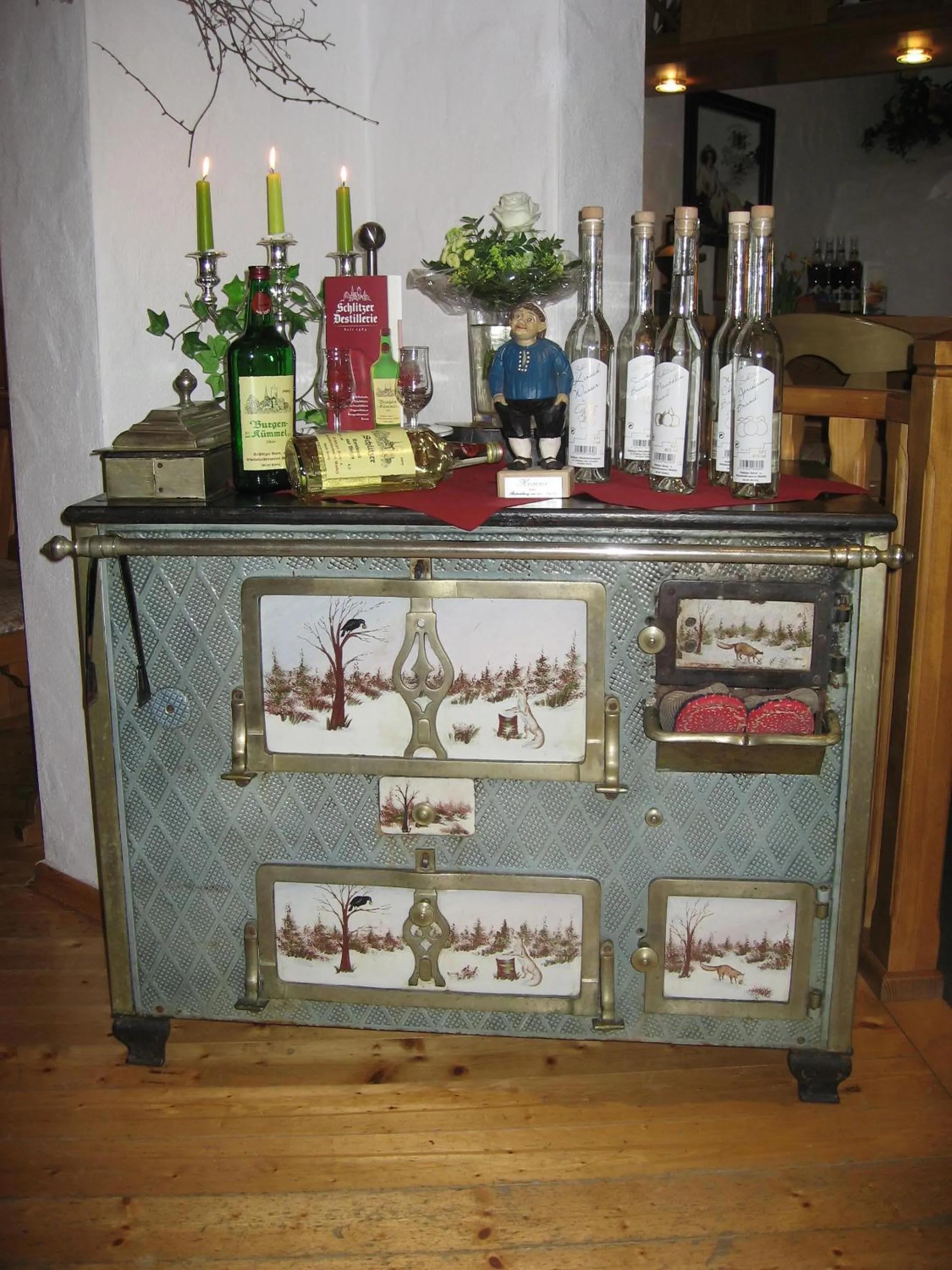 Decorative detail in Hotel Landhaus Silbertanne
