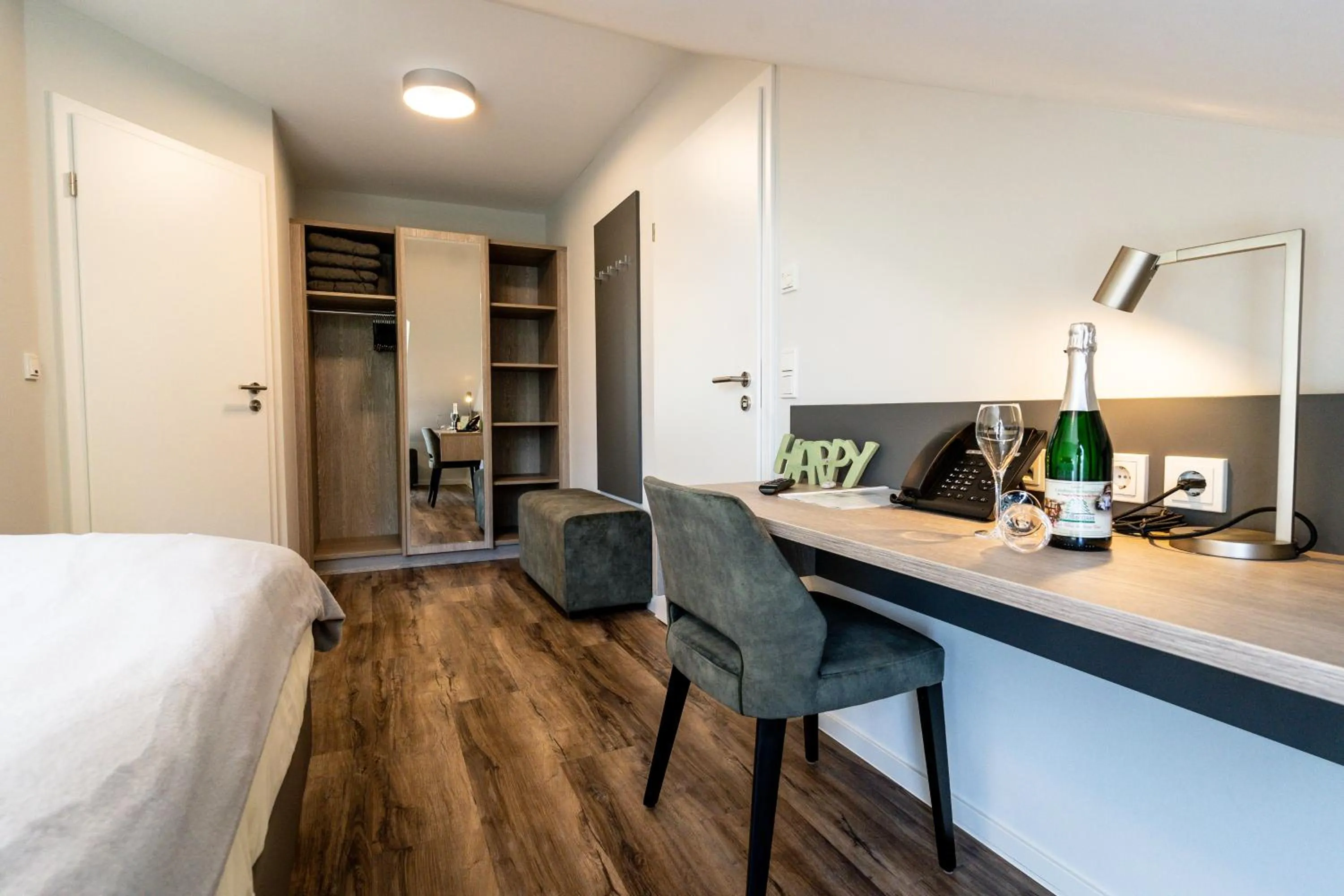 Photo of the whole room, Bed in Hotel Landhaus Silbertanne