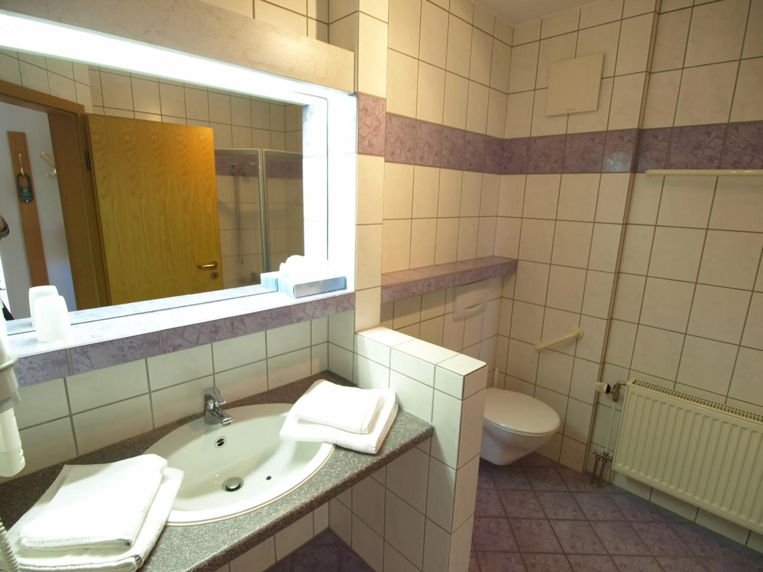 Bathroom in Hotel Landhaus Silbertanne