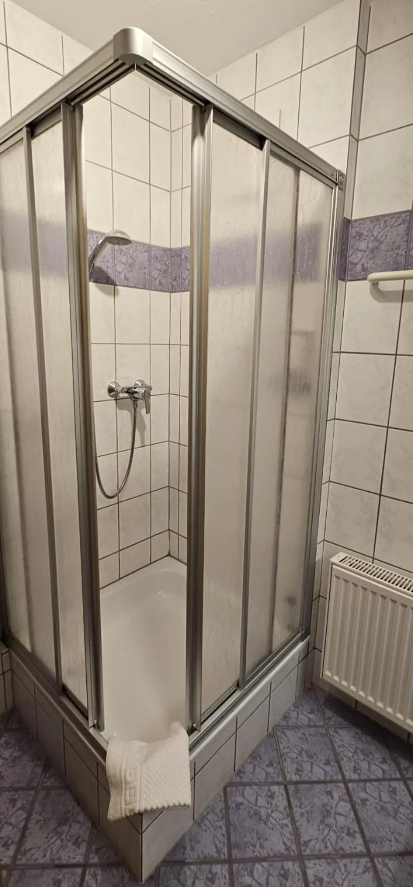 Shower in Hotel Landhaus Silbertanne