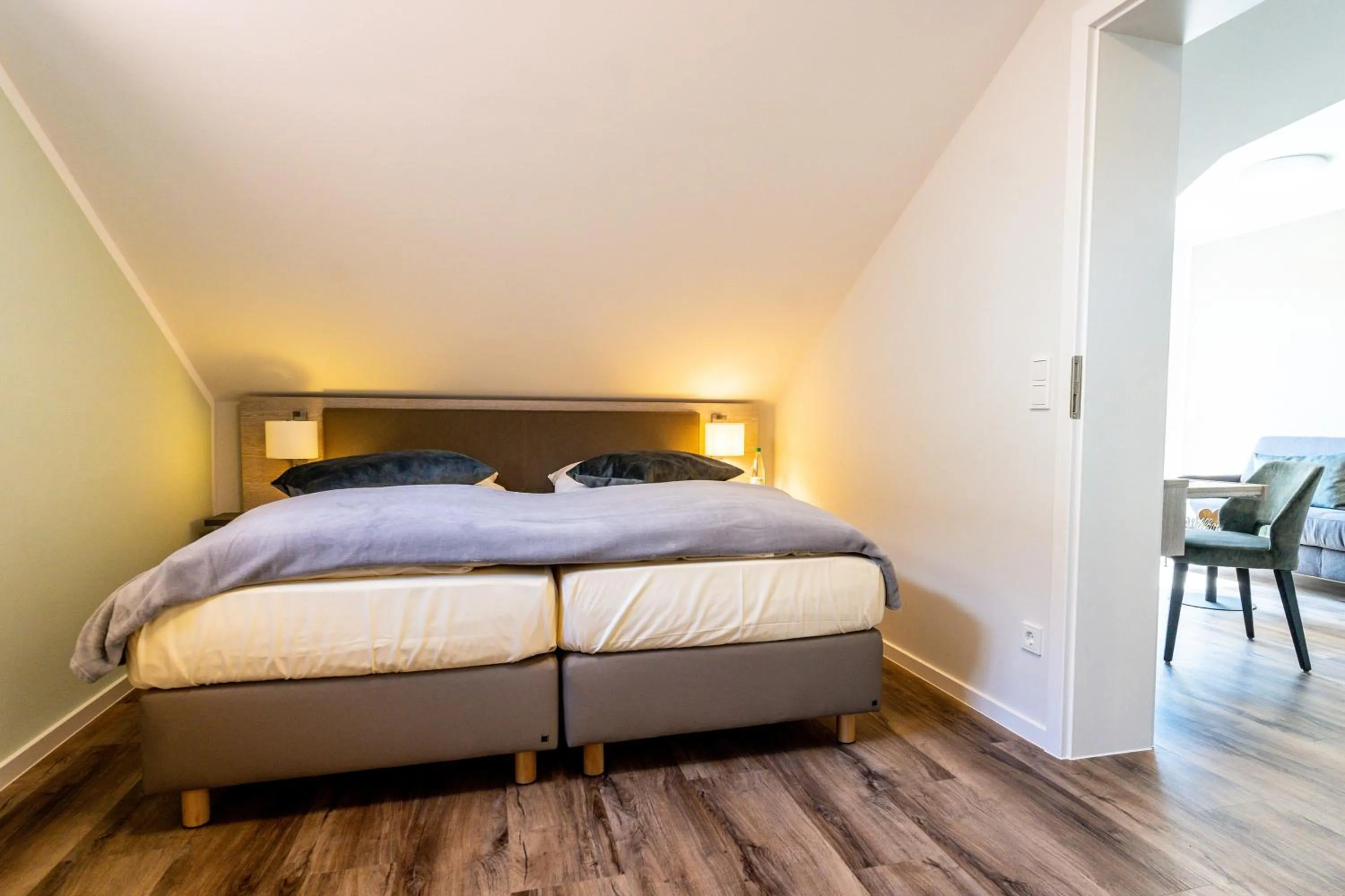 Bed in Hotel Landhaus Silbertanne