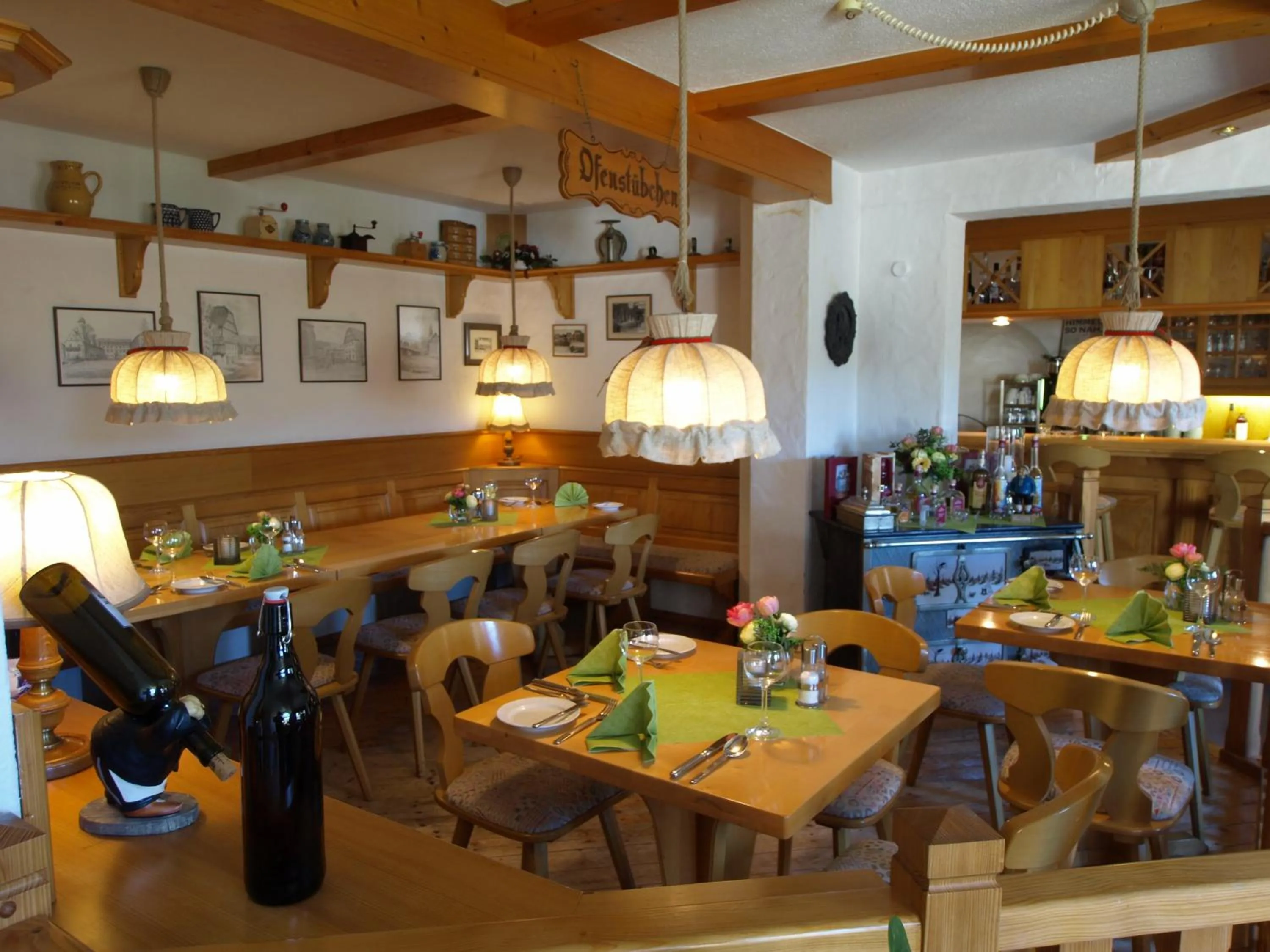 Lounge or bar in Hotel Landhaus Silbertanne