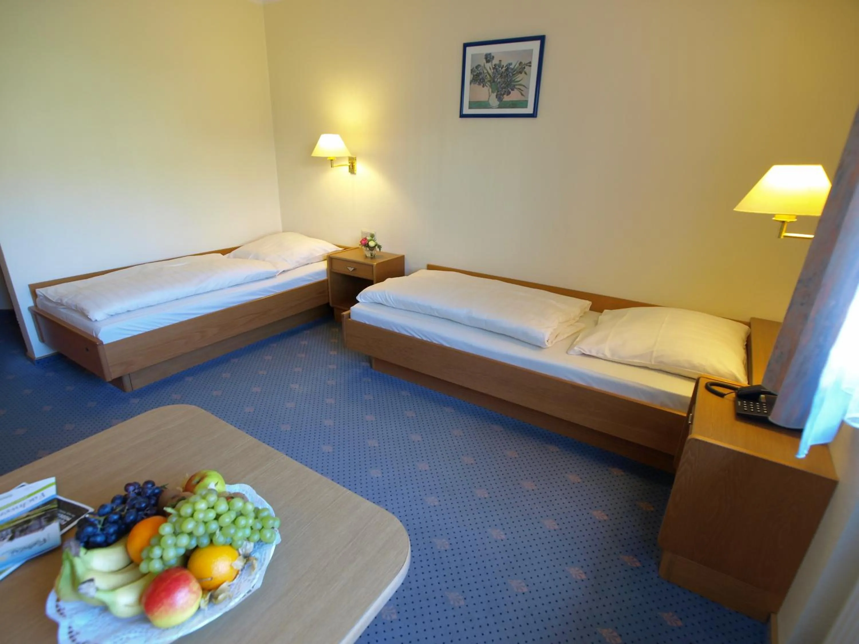 Photo of the whole room, Bed in Hotel Landhaus Silbertanne