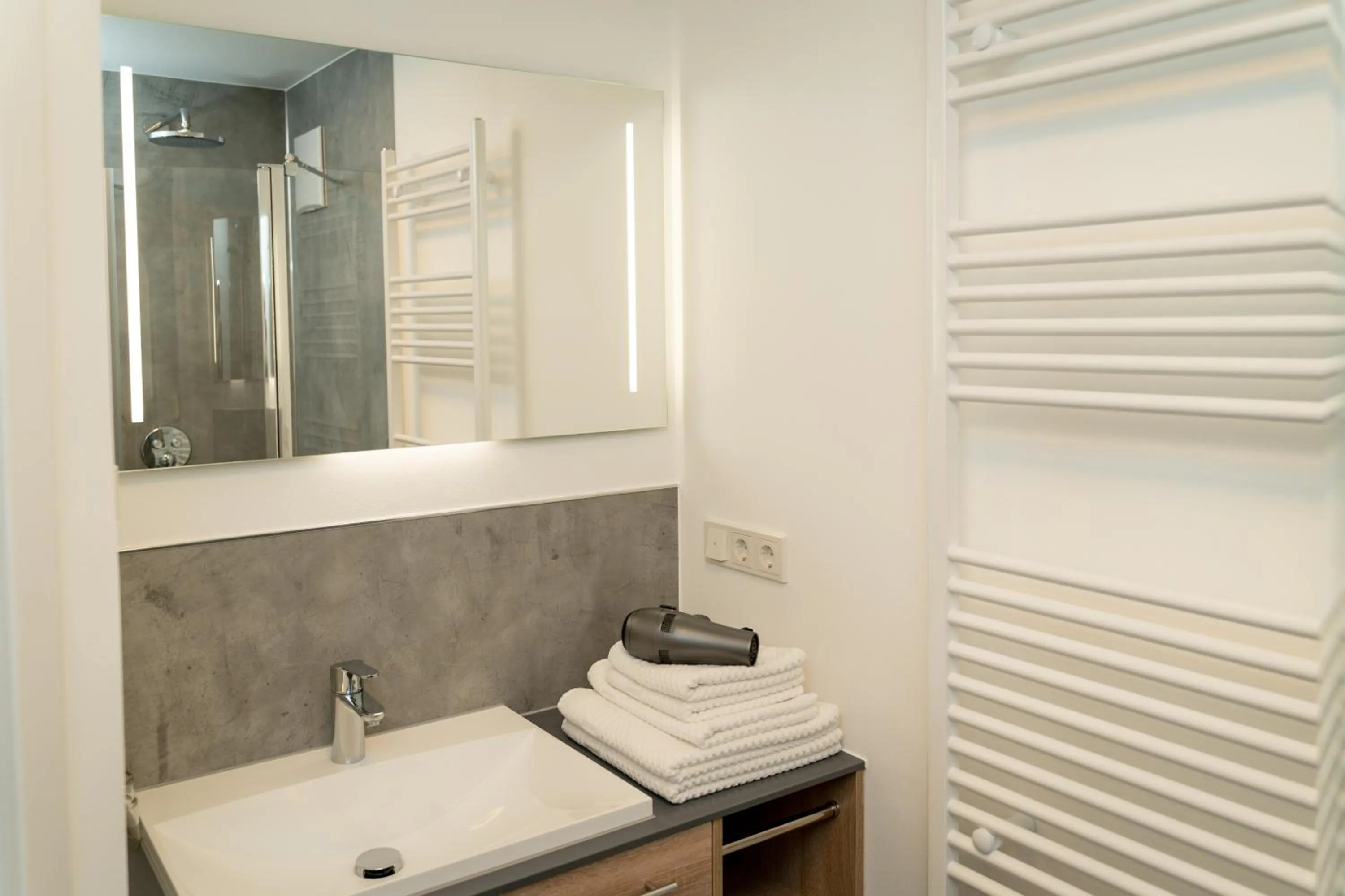 Bathroom in Hotel Landhaus Silbertanne