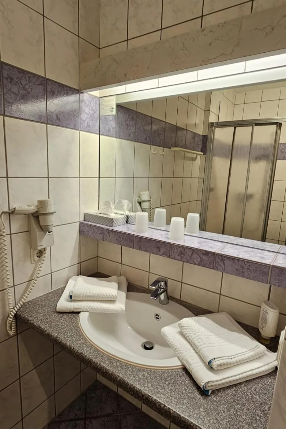 Bathroom in Hotel Landhaus Silbertanne