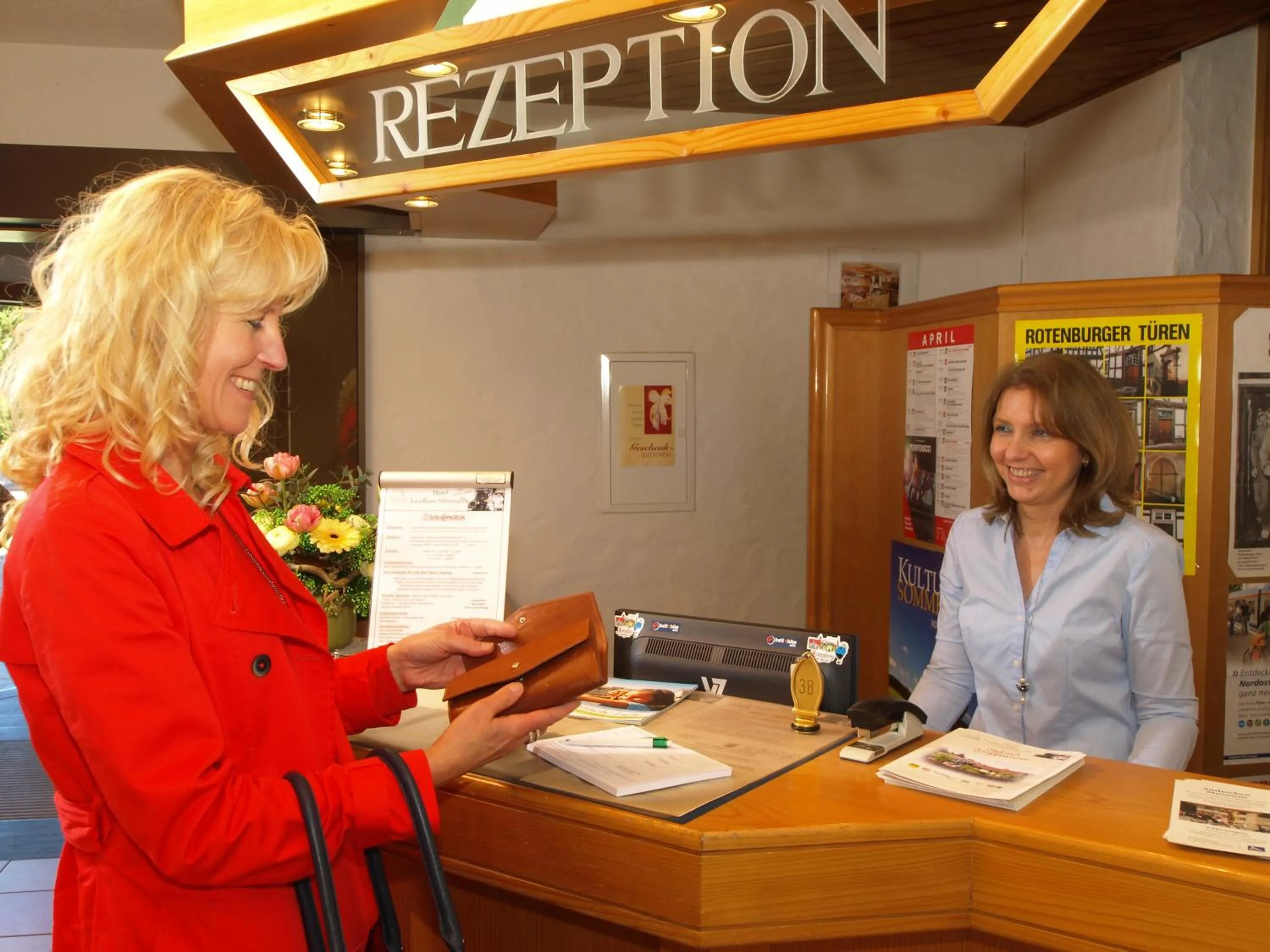 Staff in Hotel Landhaus Silbertanne