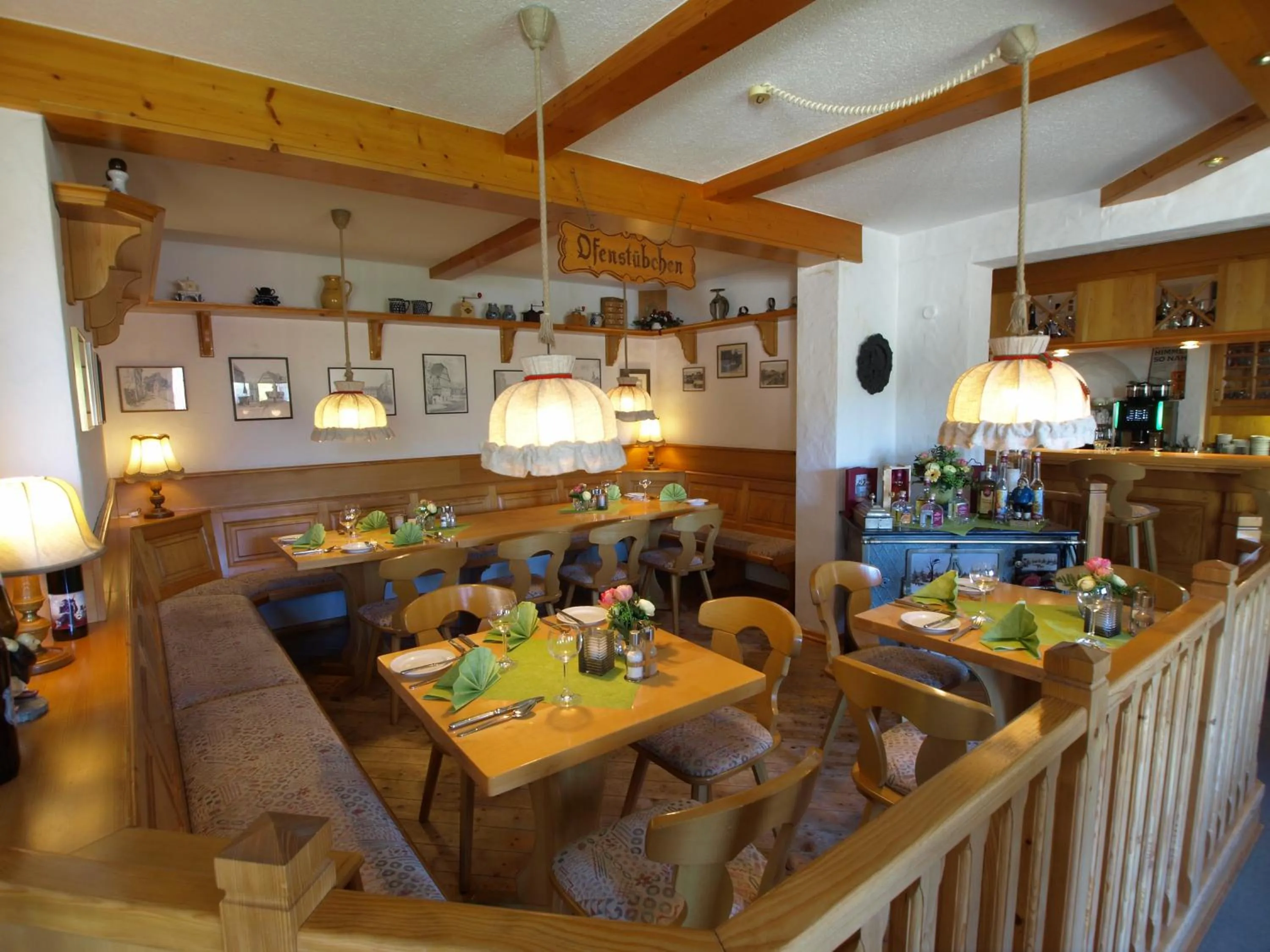 Lounge or bar in Hotel Landhaus Silbertanne