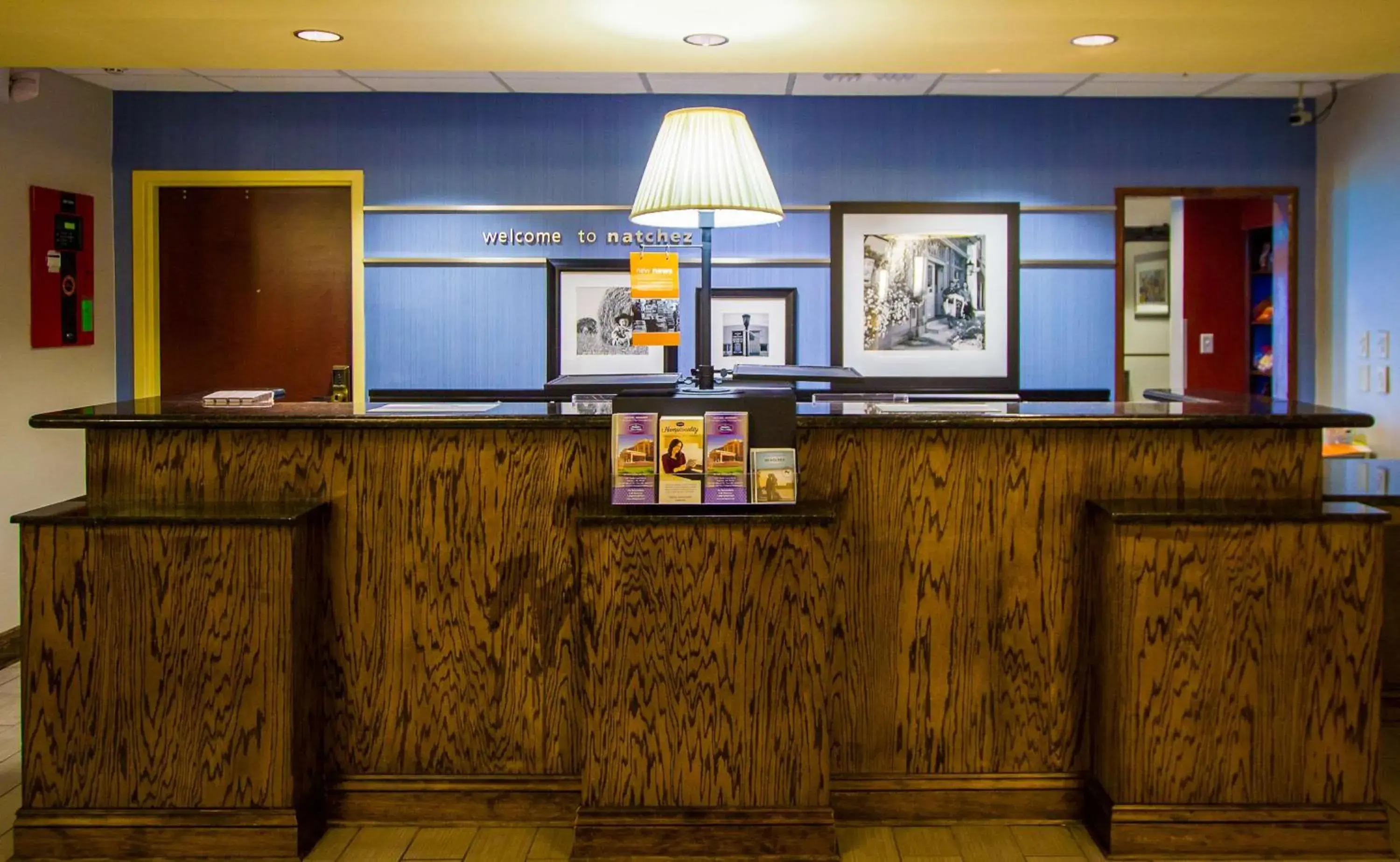 Lobby or reception in Hampton Inn & Suites Natchez Lobby or reception in Hampton Inn & Suites Natchez