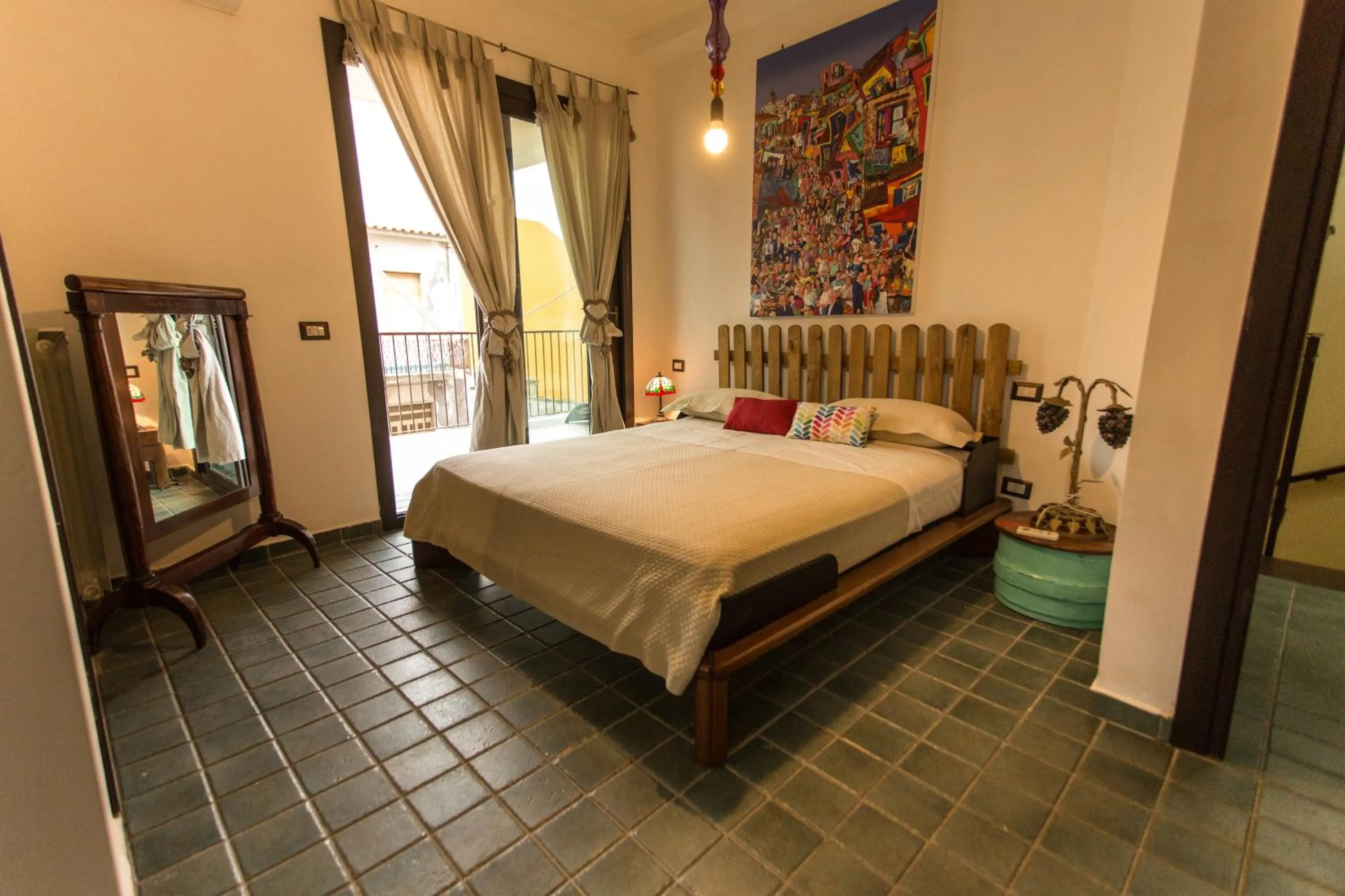 Photo of the whole room, Bed in Casa Stone Milazzo B&B