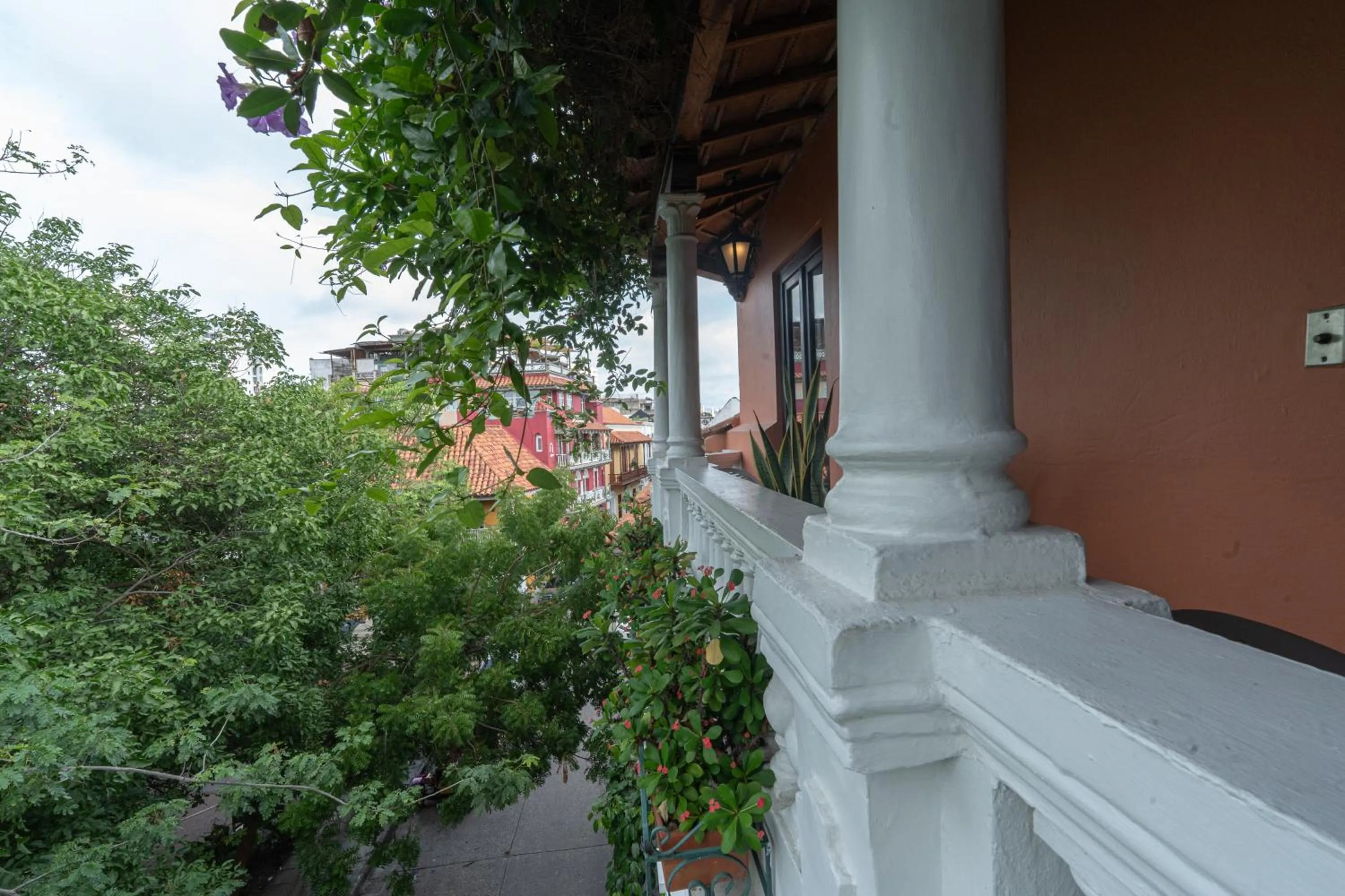 Balcony/Terrace in Hotel Casa La Fe