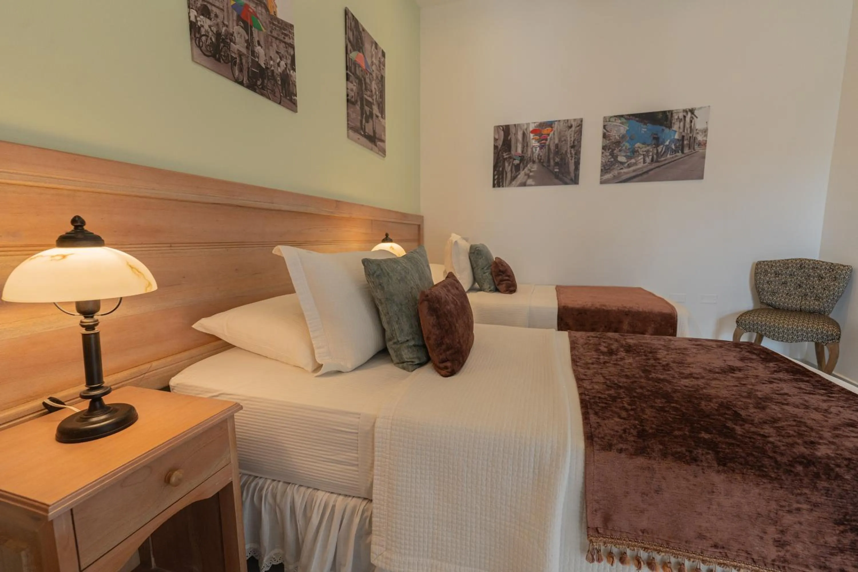 Decorative detail, Bed in Hotel Casa La Fe