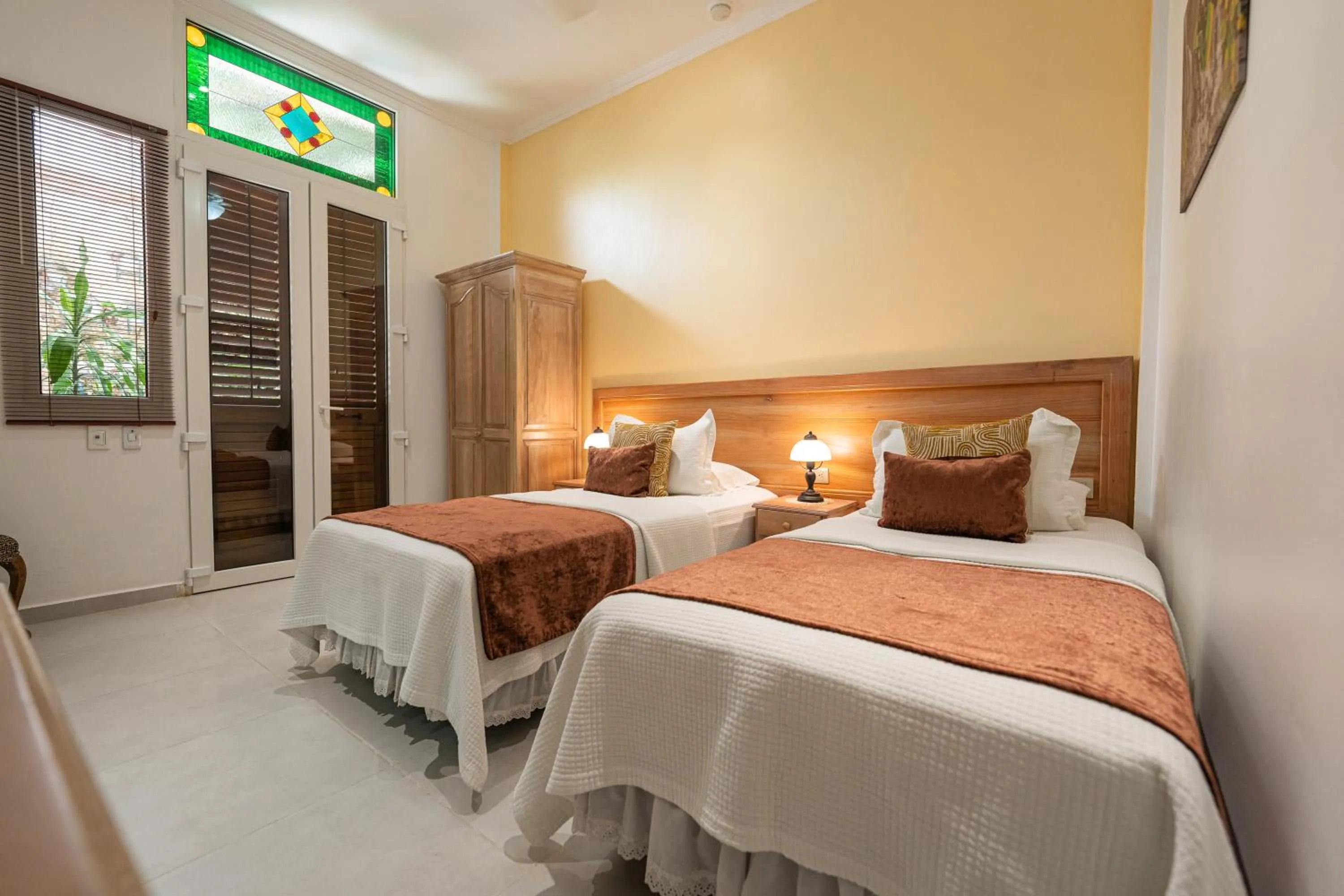 Bed in Hotel Casa La Fe