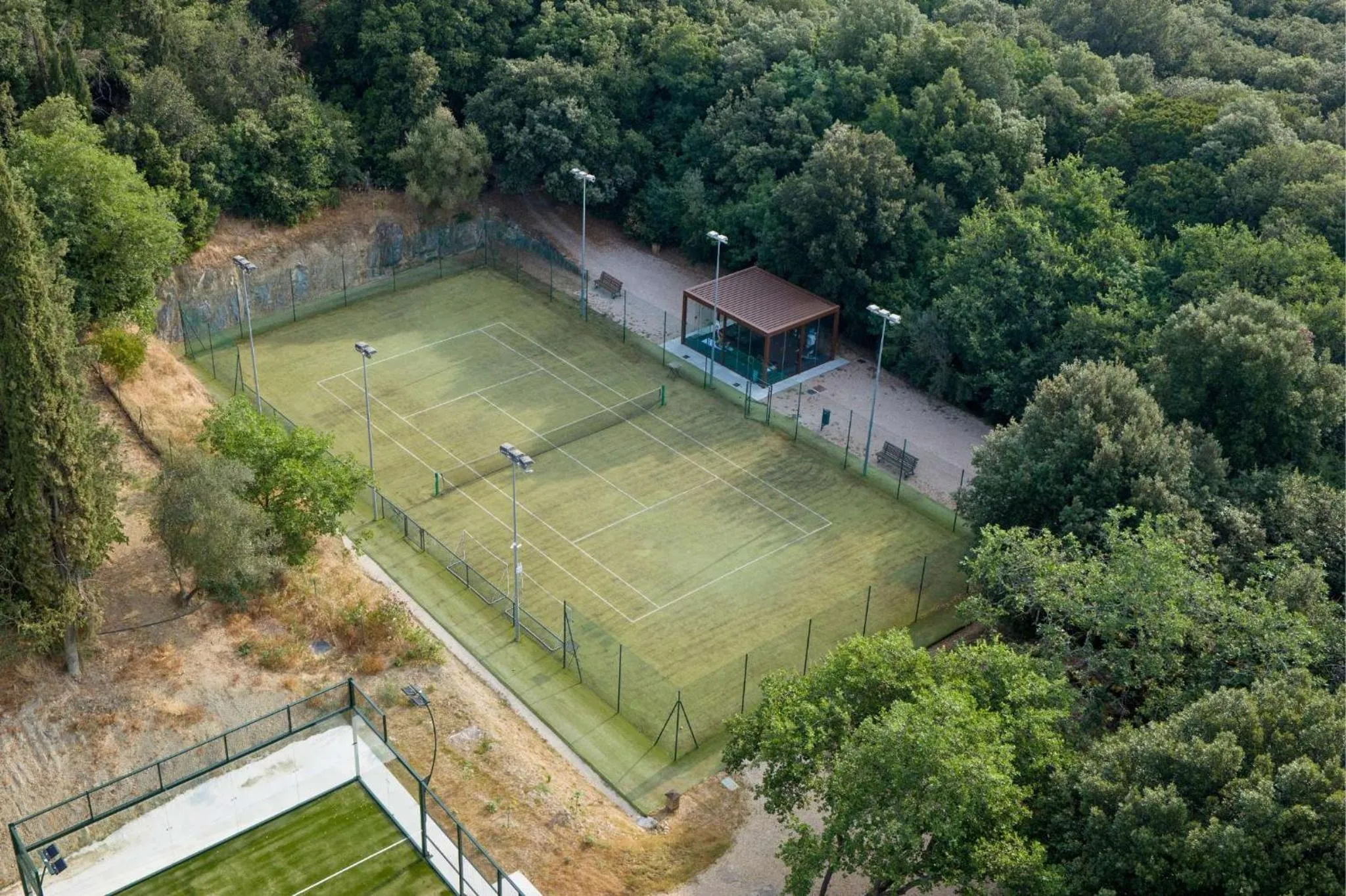 Tennis court in Borgo Dei Conti Resort Relais & Chateaux