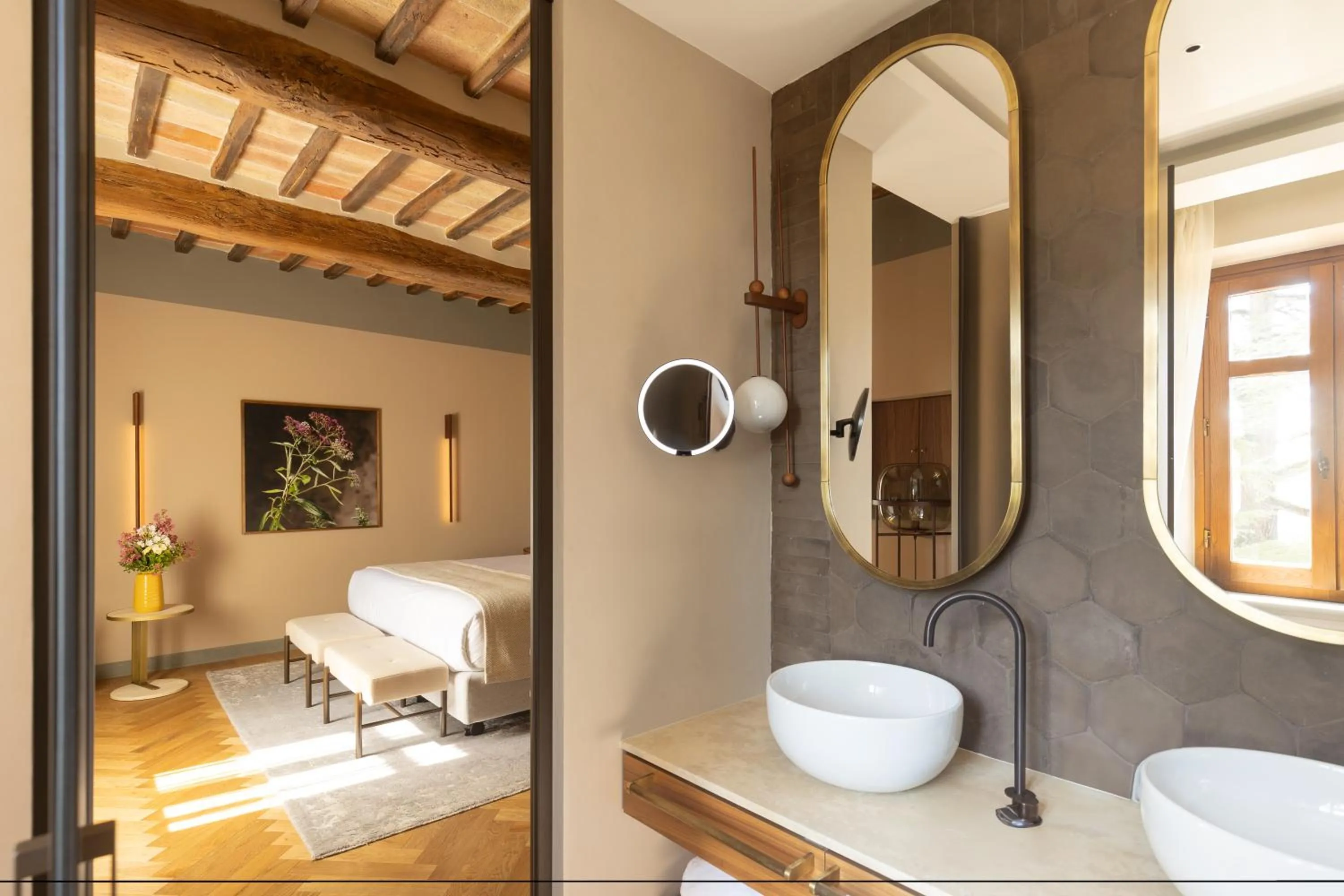 Bathroom in Borgo Dei Conti Resort Relais & Chateaux