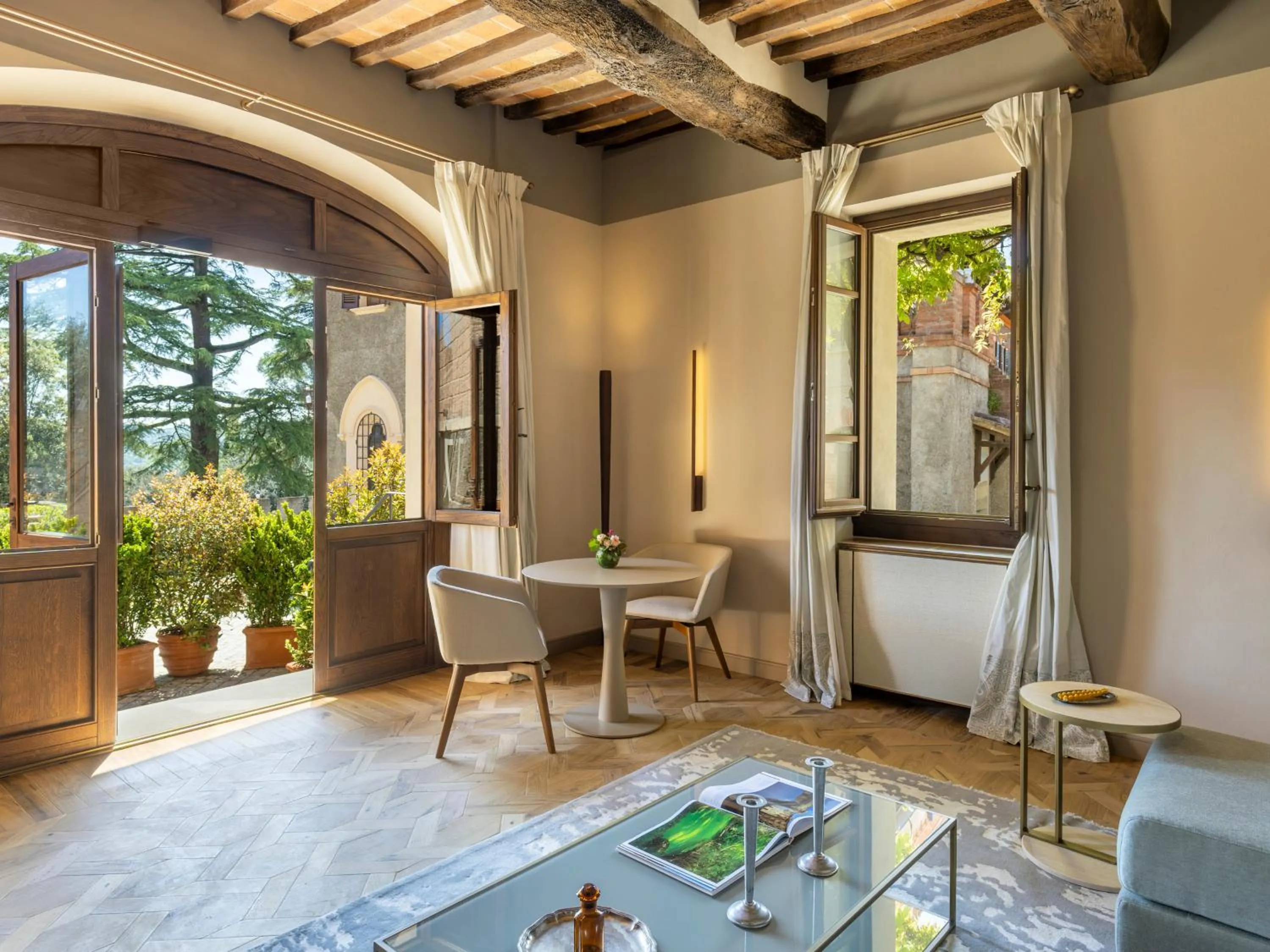 Living room in Borgo Dei Conti Resort Relais & Chateaux