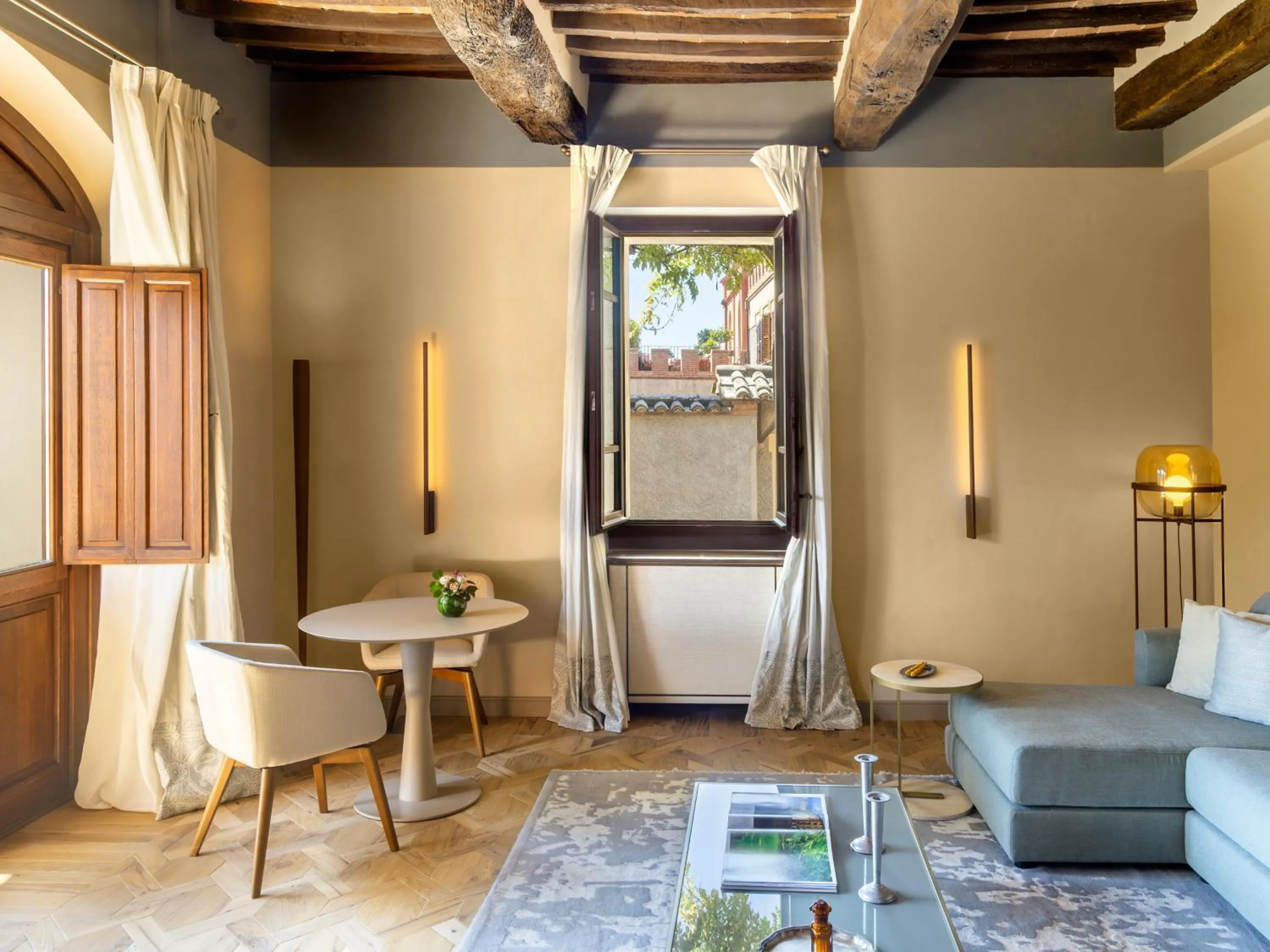 Living room in Borgo Dei Conti Resort Relais & Chateaux