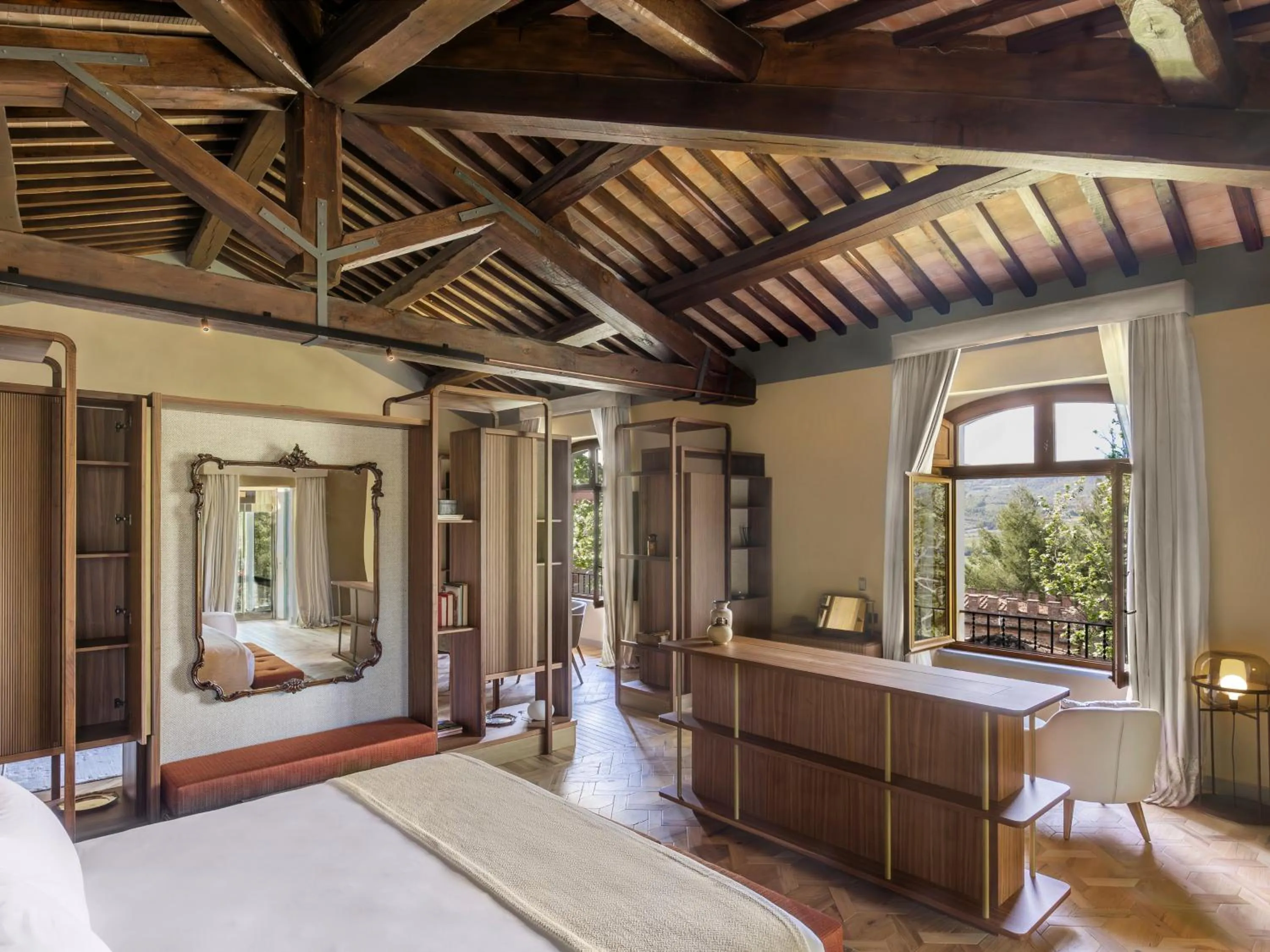 Bedroom, Bed in Borgo Dei Conti Resort Relais & Chateaux