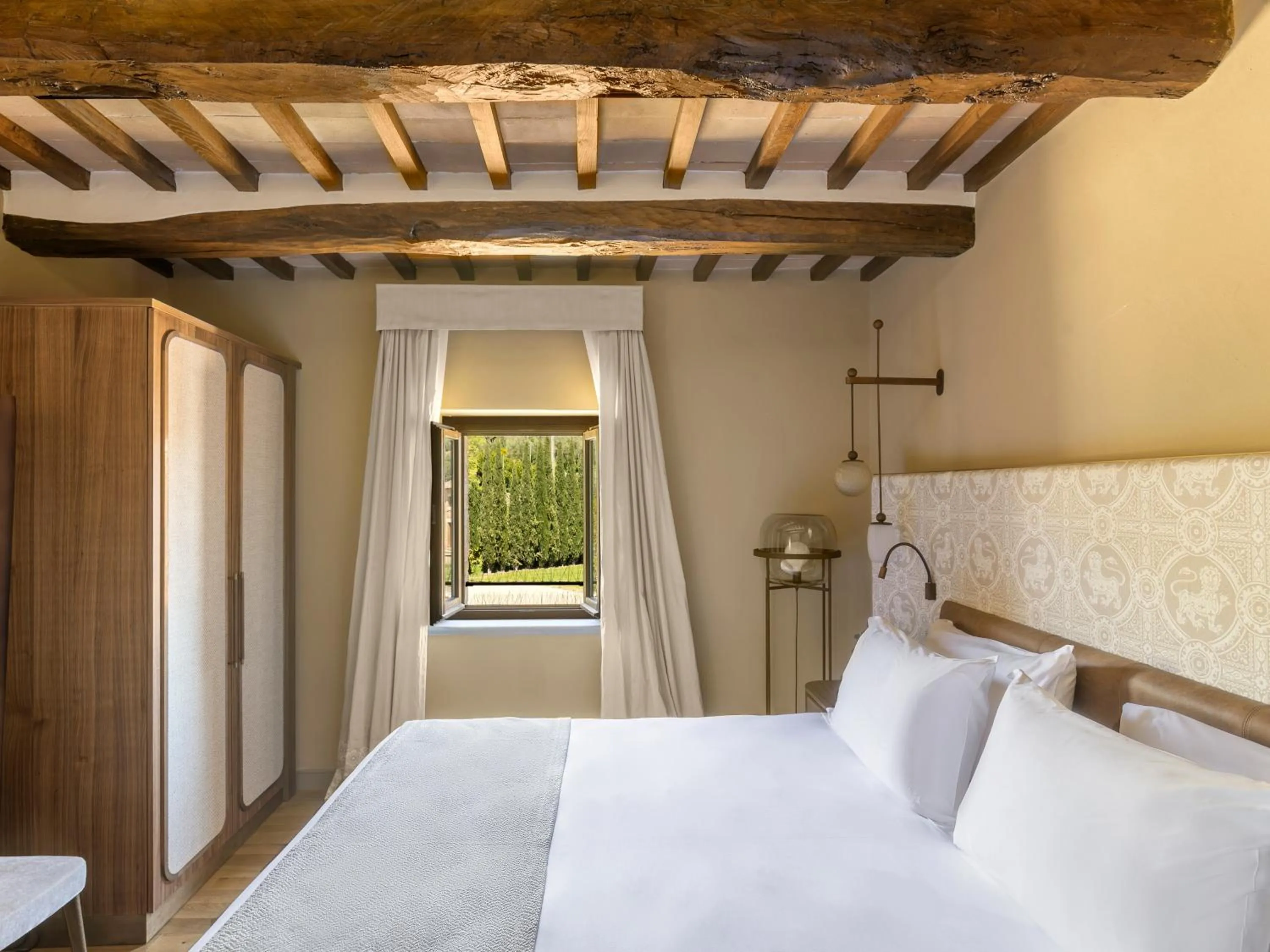 Bedroom, Bed in Borgo Dei Conti Resort Relais & Chateaux