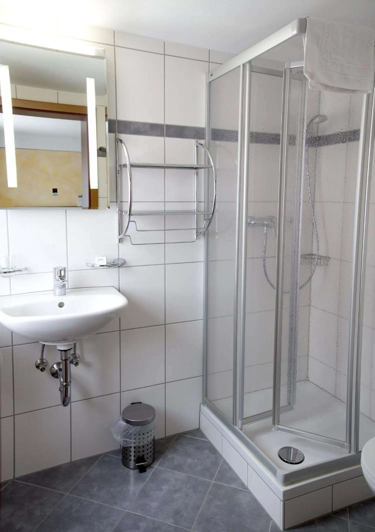 Bathroom in Hotel Garni Goldene Traube