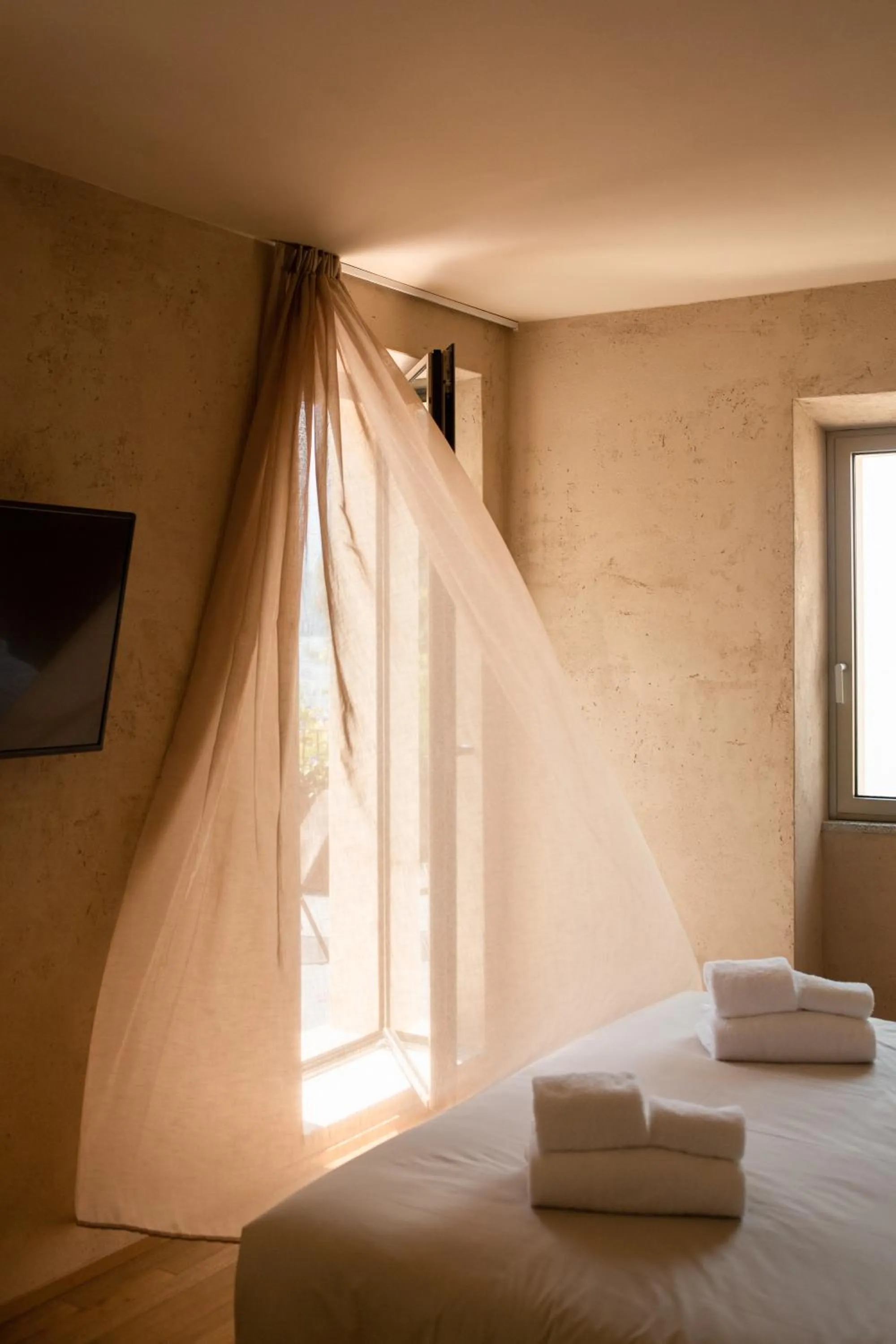 Bed in Hotel Olivedo