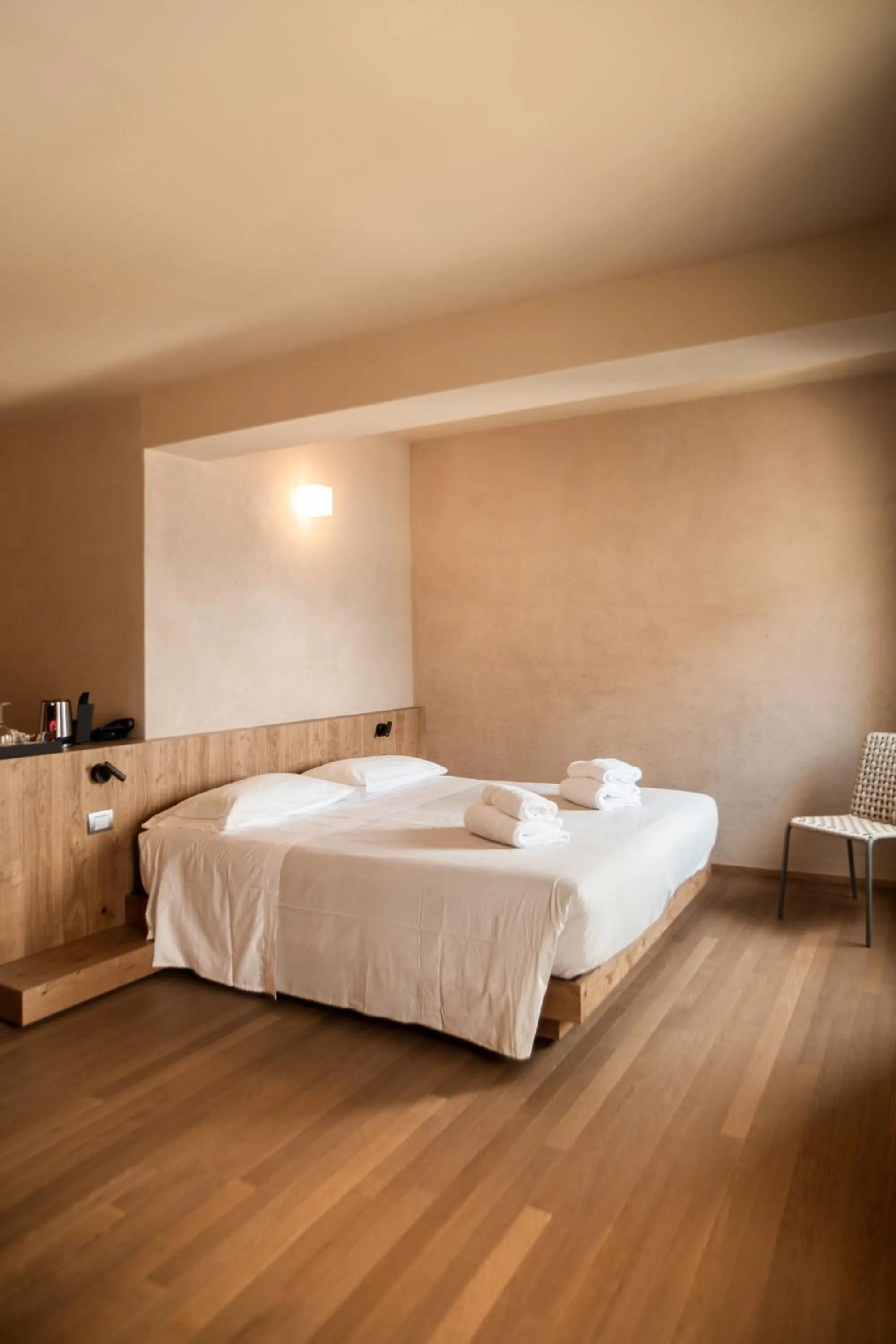 Bed in Hotel Olivedo