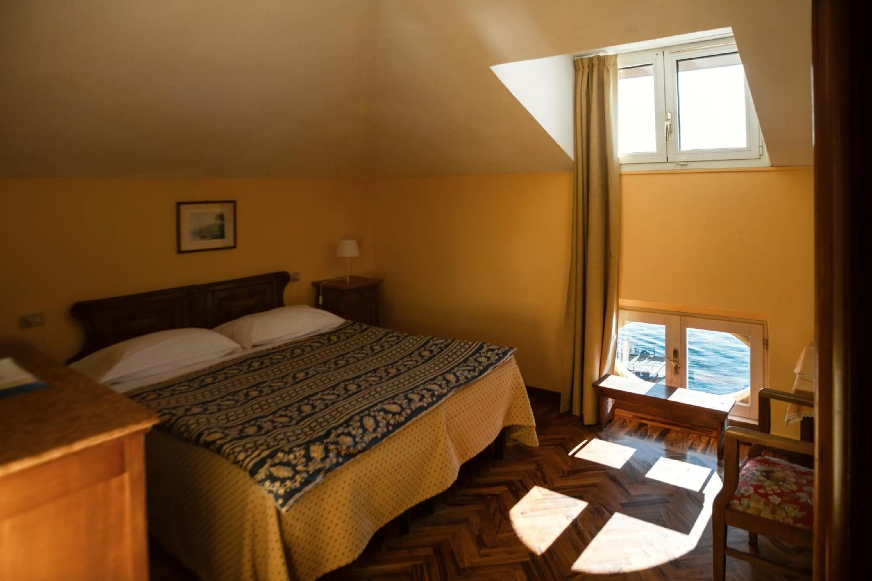 Bed in Hotel Olivedo