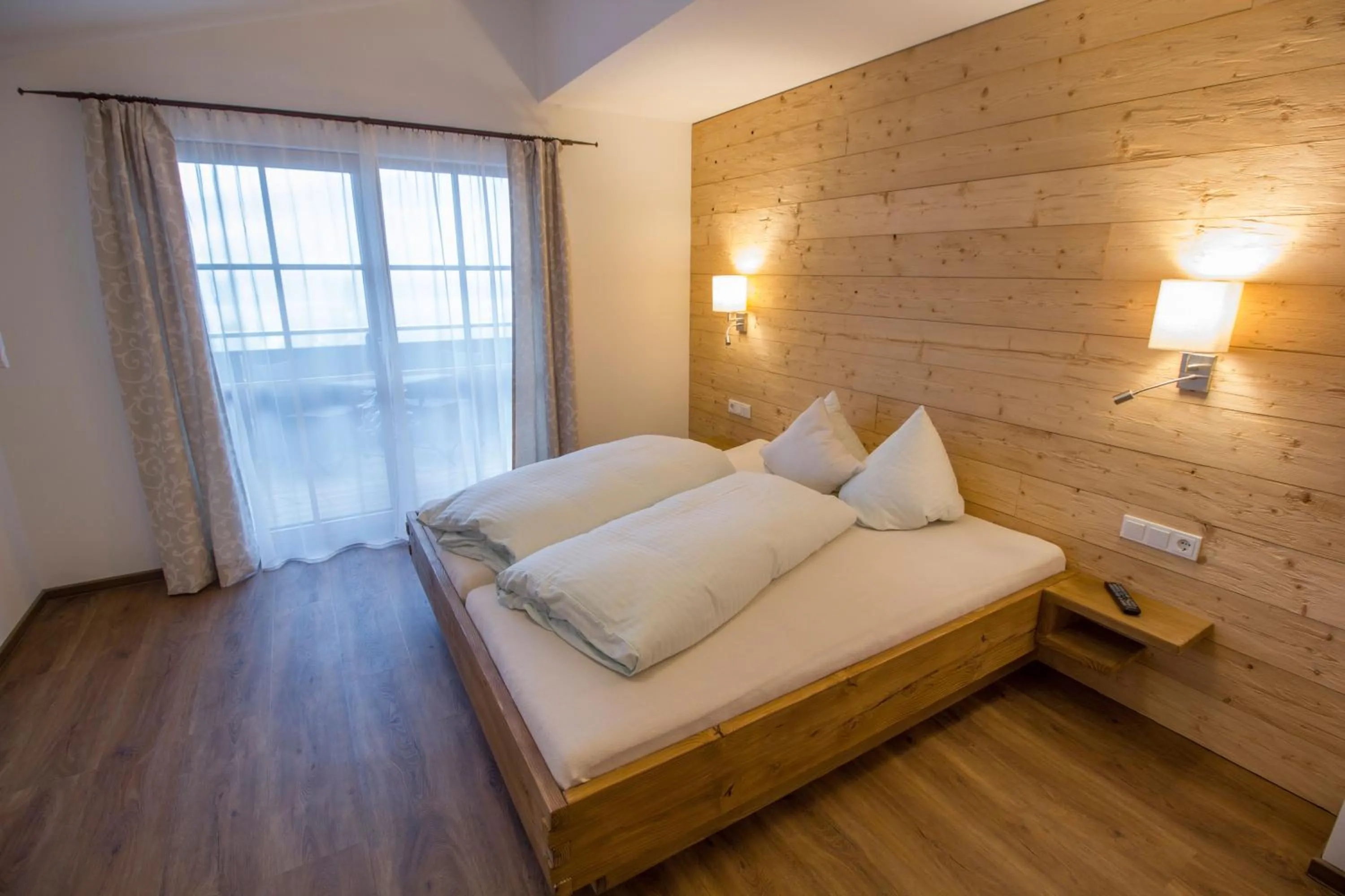 Bed in Pension Tannenhof