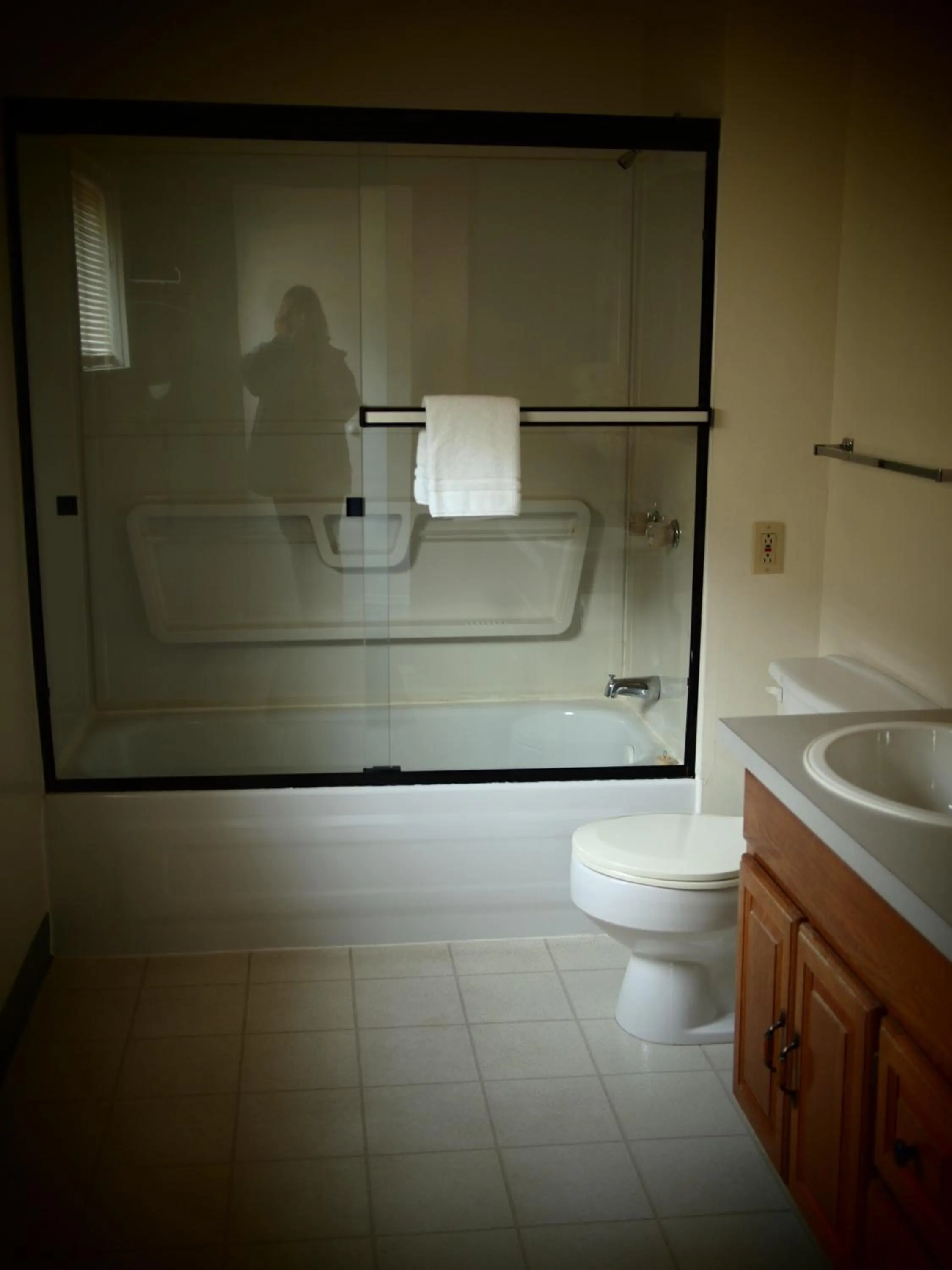 Bedroom in Whale's Tail Guest Suites