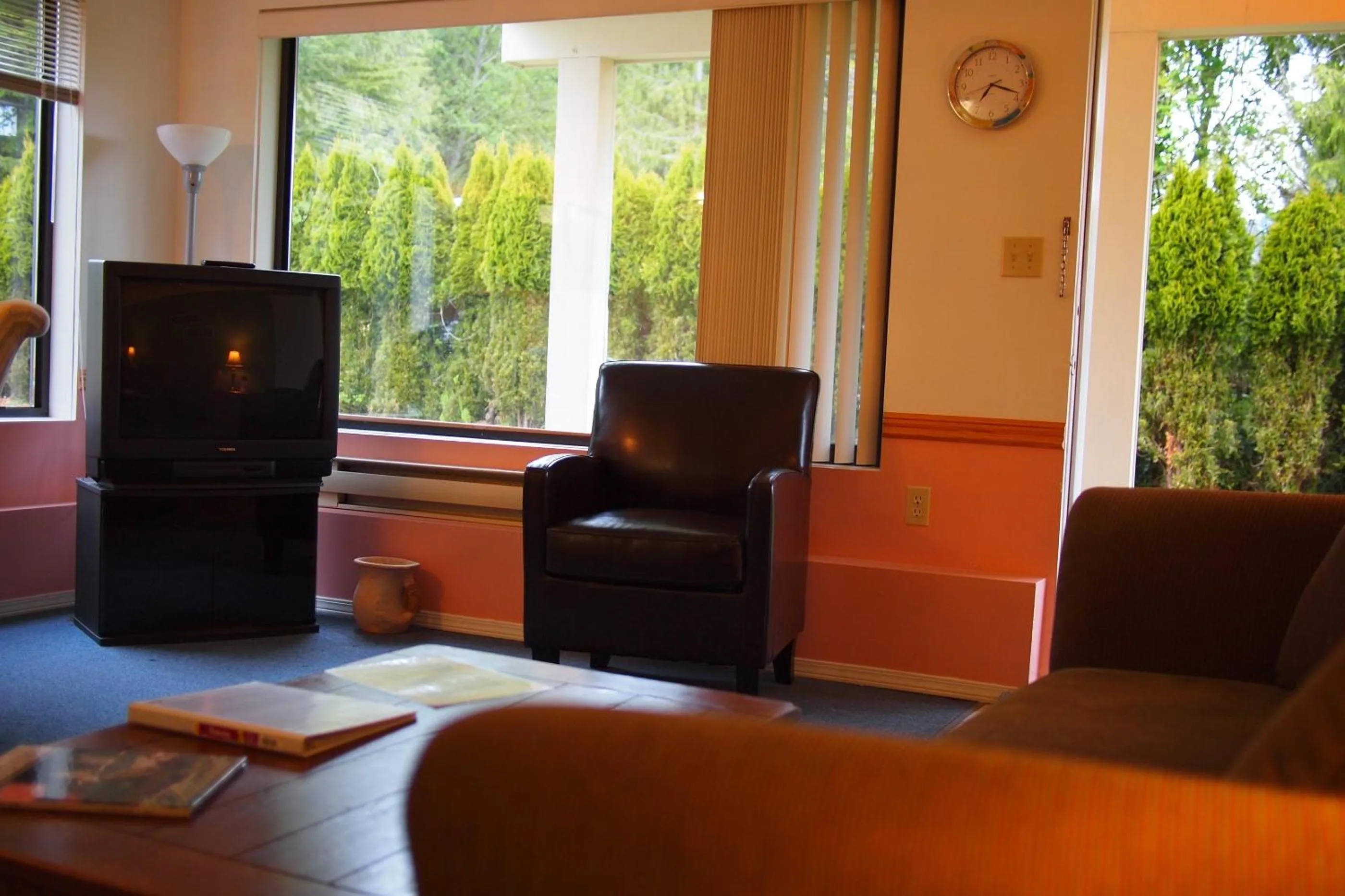Living room in Whale's Tail Guest Suites