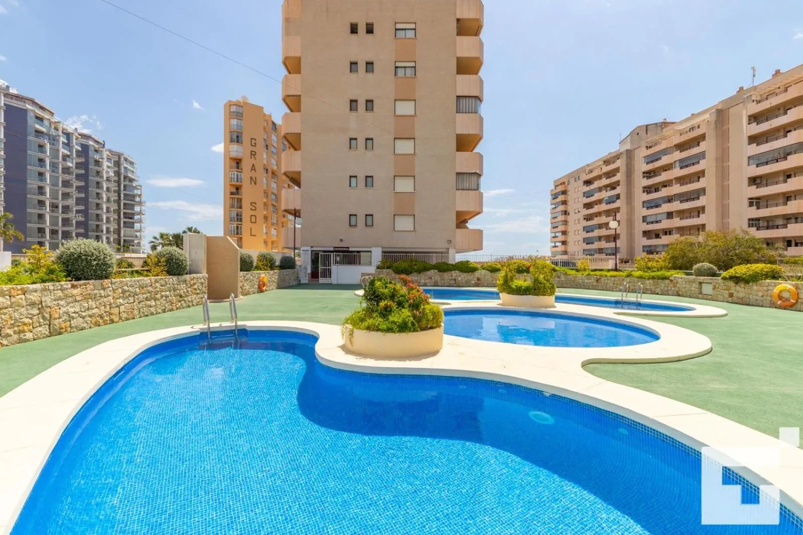 Swimming pool in Apartamento Topacio III 24A - Grupo Turis