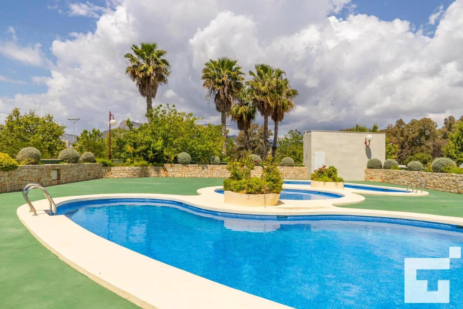 Swimming pool in Apartamento Topacio III 24A - Grupo Turis