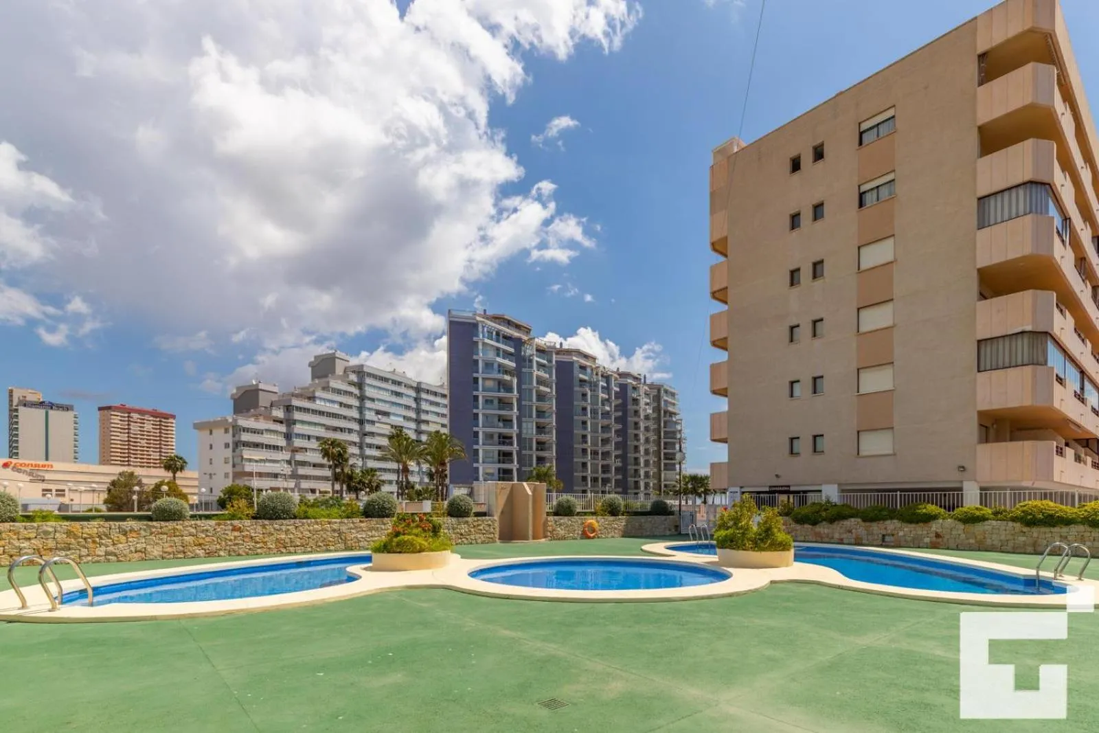 Swimming pool in Apartamento Topacio III 24A - Grupo Turis