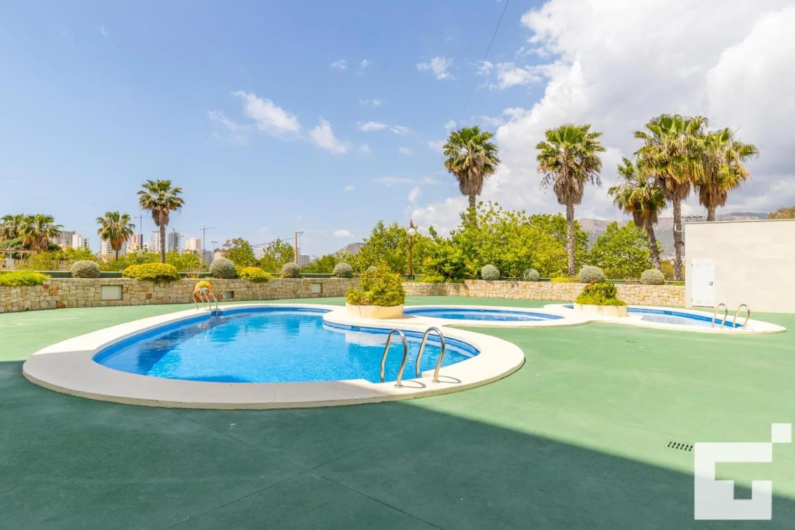 Swimming pool in Apartamento Topacio III 24A - Grupo Turis