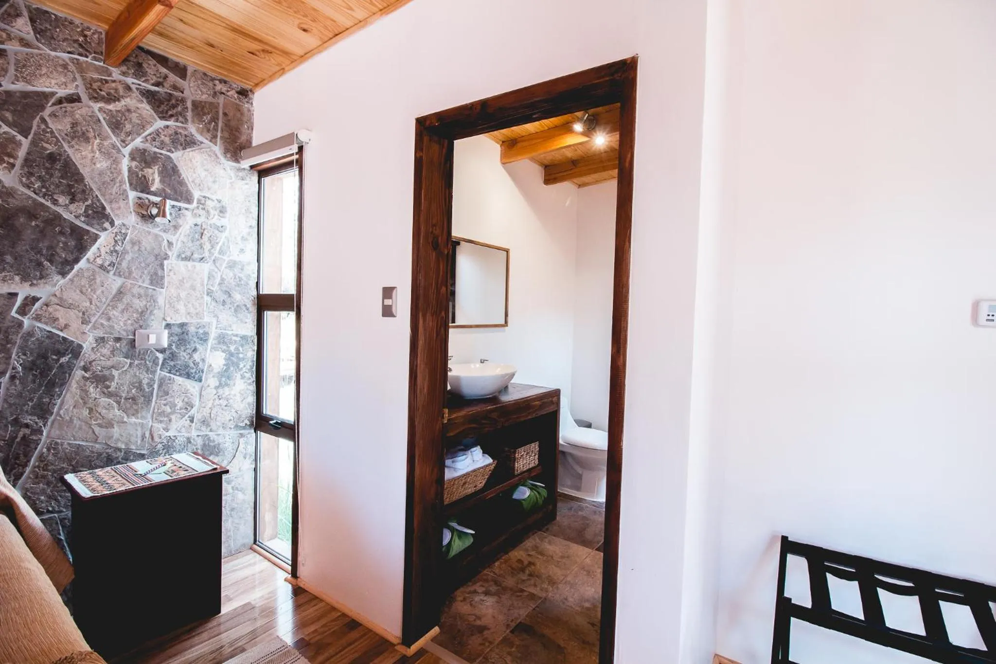 Bathroom in Lodge Quelana