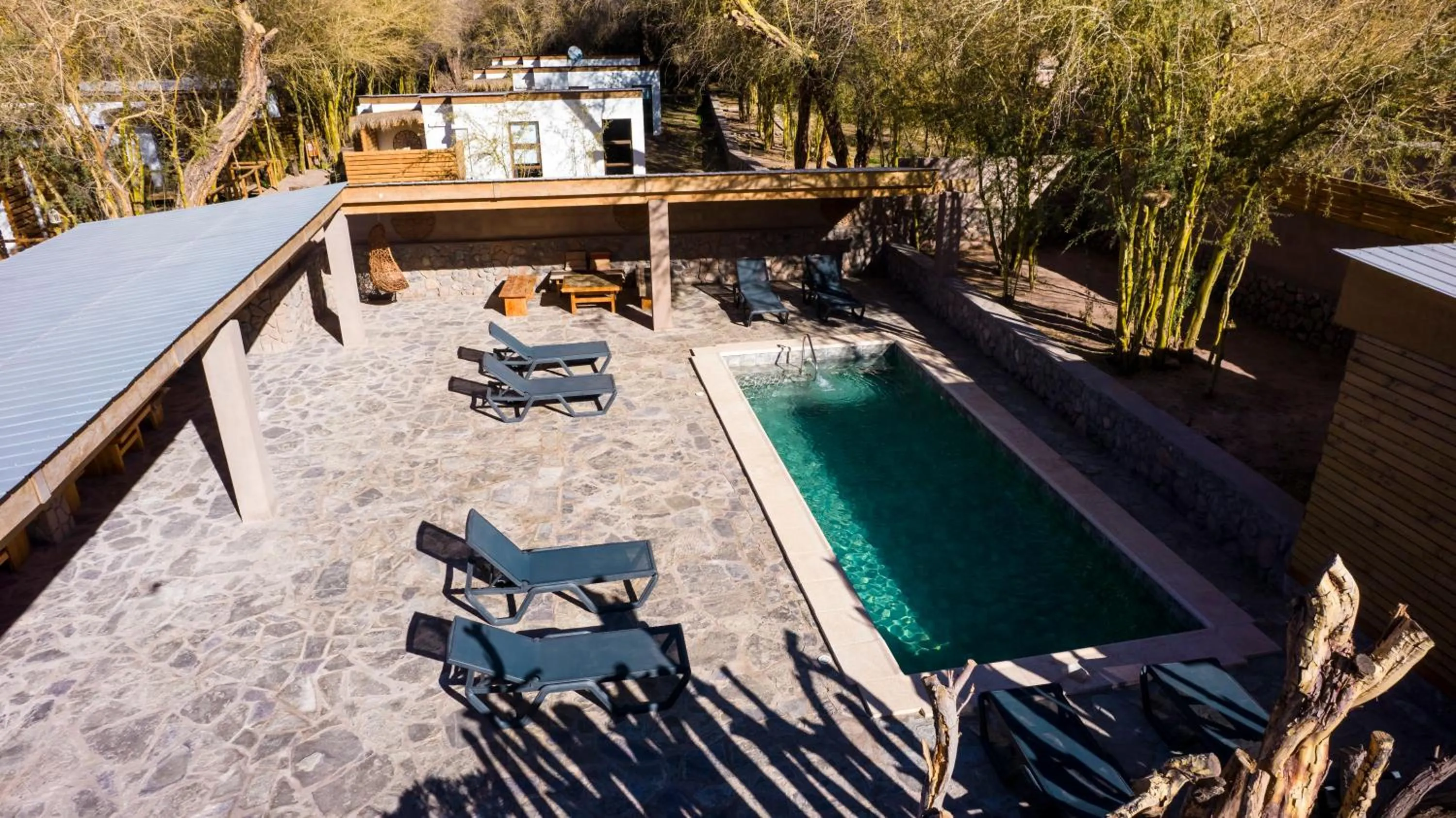 Patio in Lodge Quelana