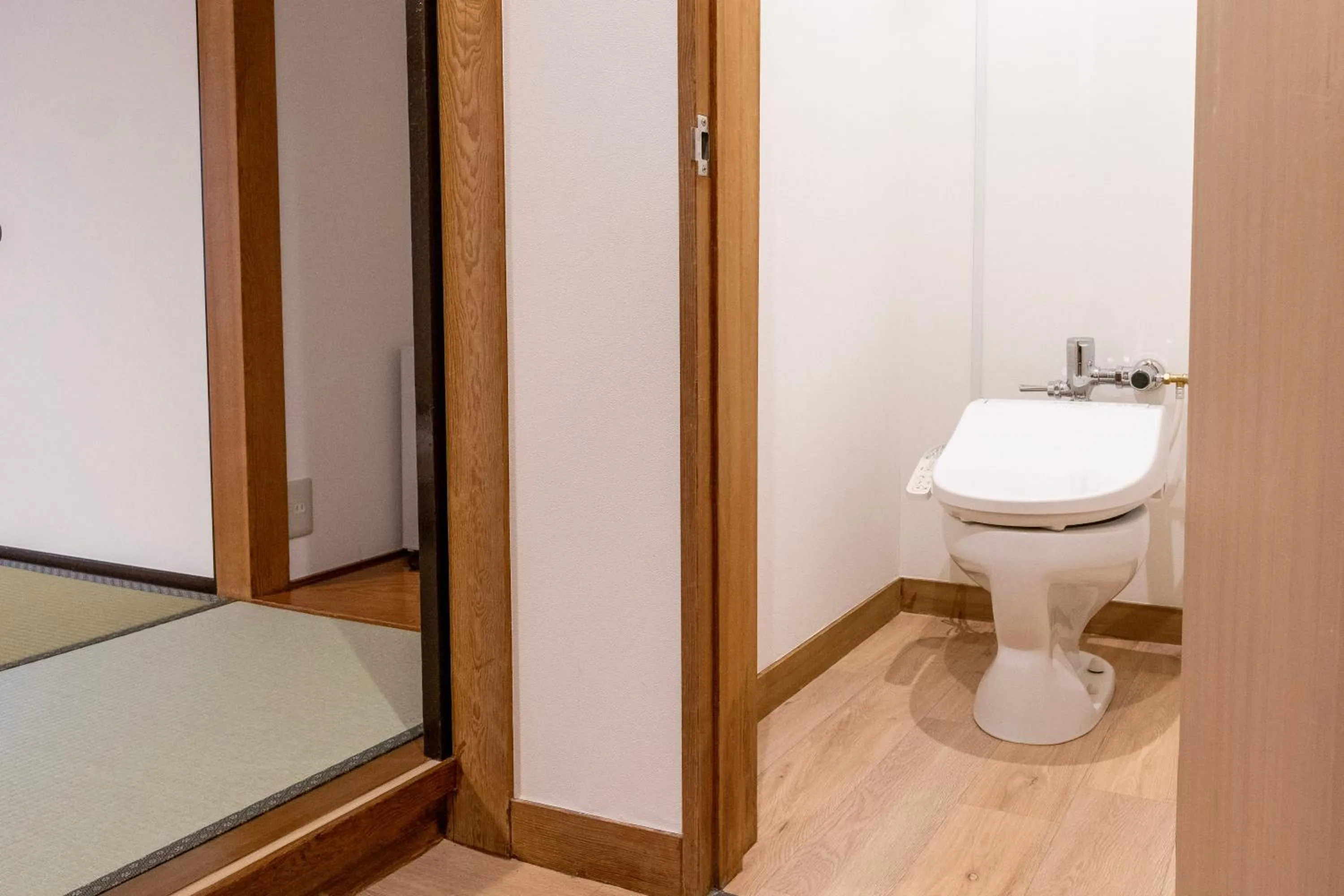 Bathroom in YUMORI ONSEN HOSTEL