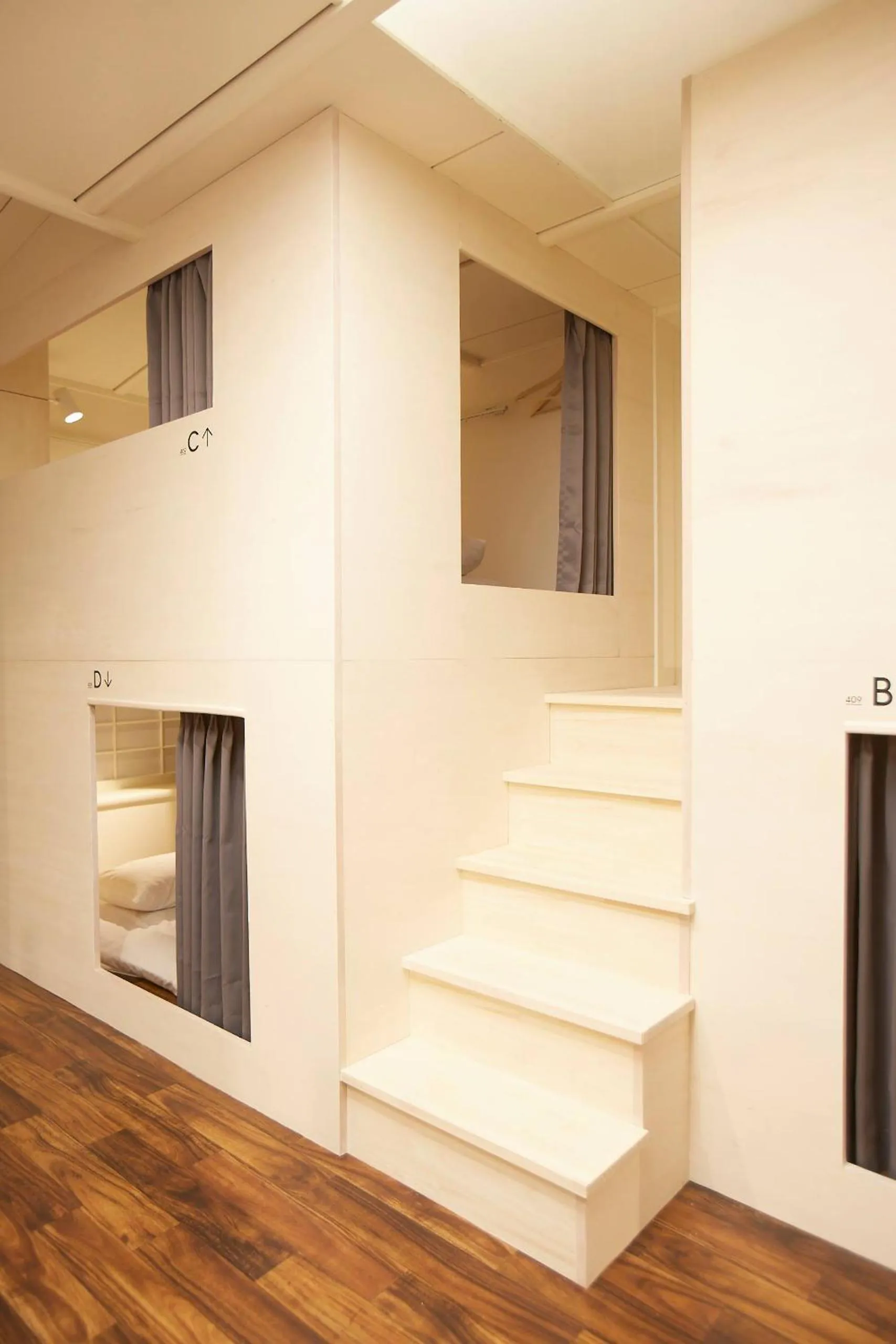 Facade/entrance in YUMORI ONSEN HOSTEL